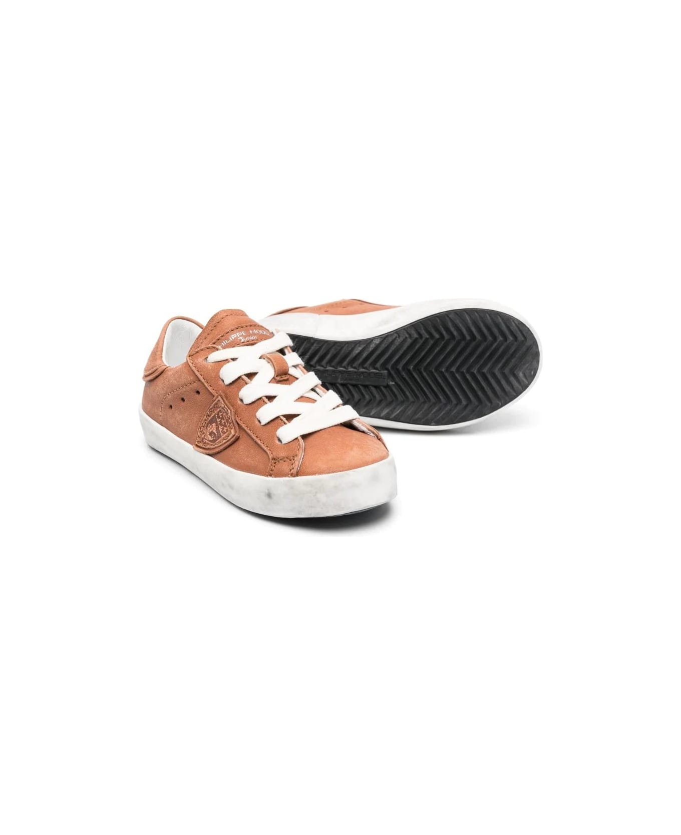 Philippe Model Sneakers With Logo - Brown