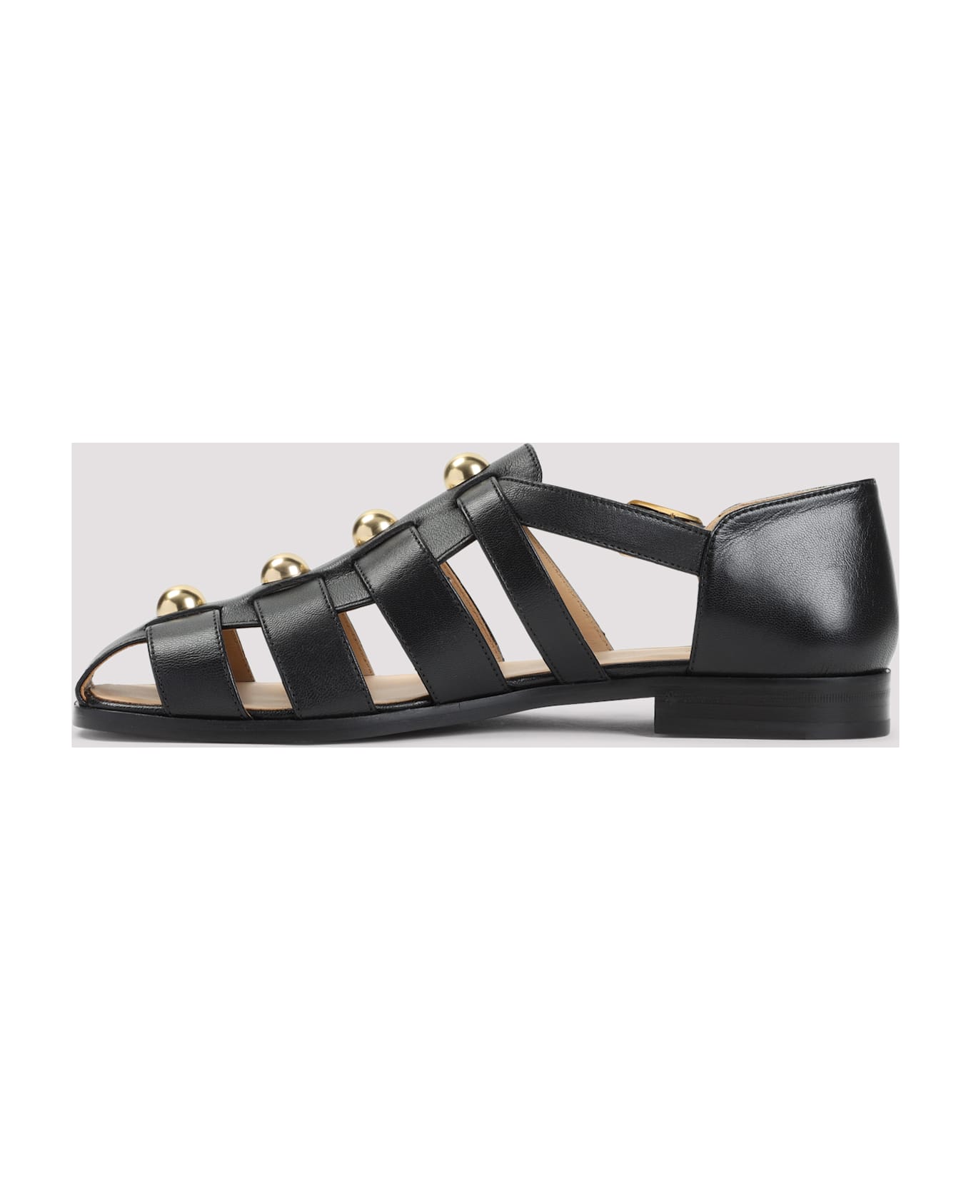 Valentino Garavani Studshield Sandal - No Nero