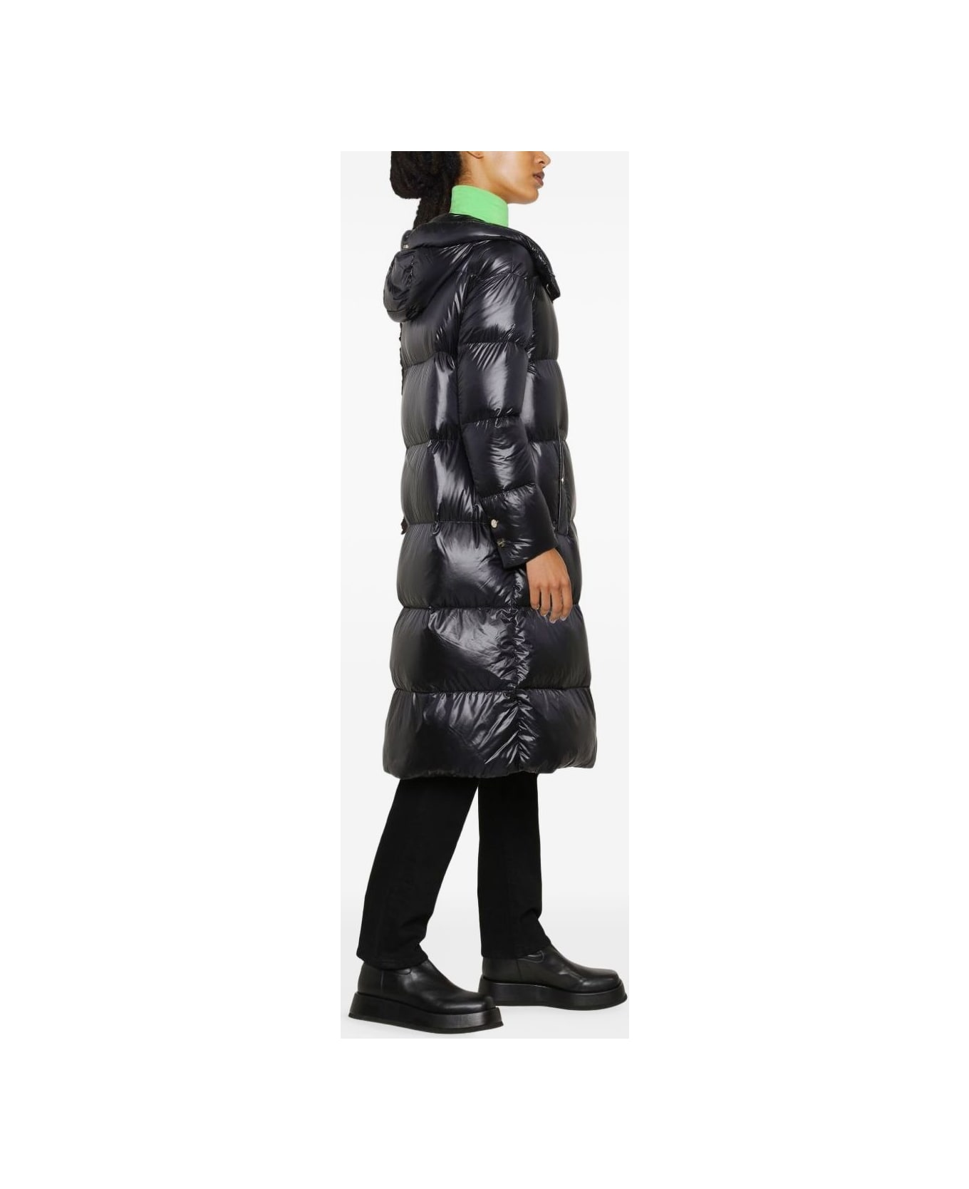 Herno Ultralight Nylon Parka - Black