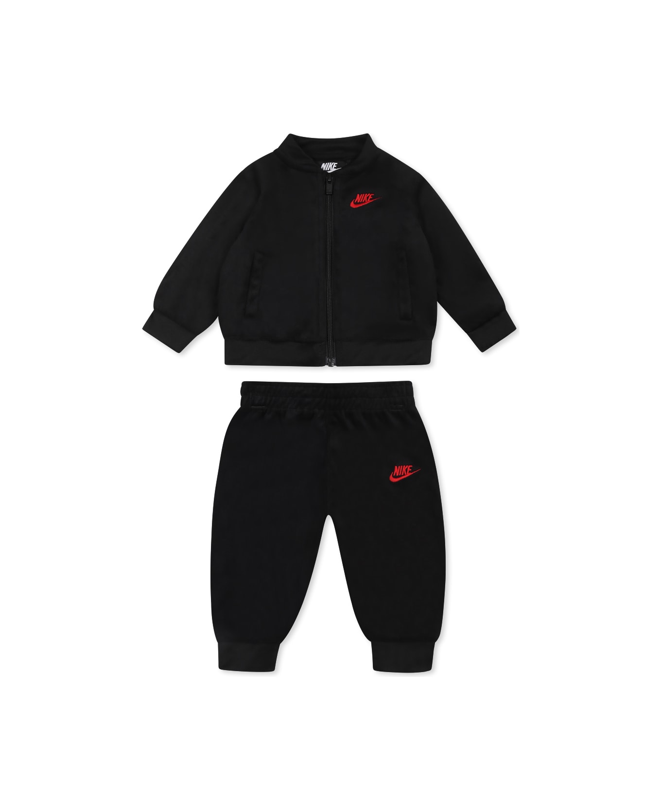 Nike Long Sports Suits Nero - Black