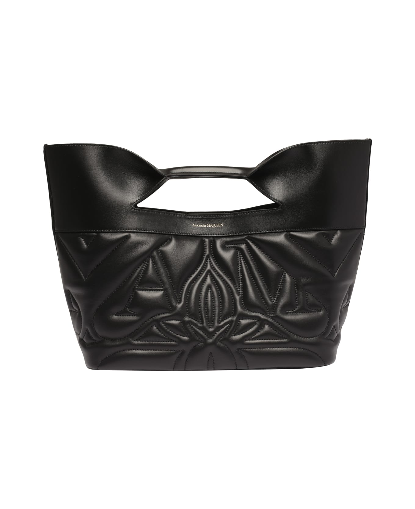 Alexander McQueen The Bow Handbag - Black トートバッグ