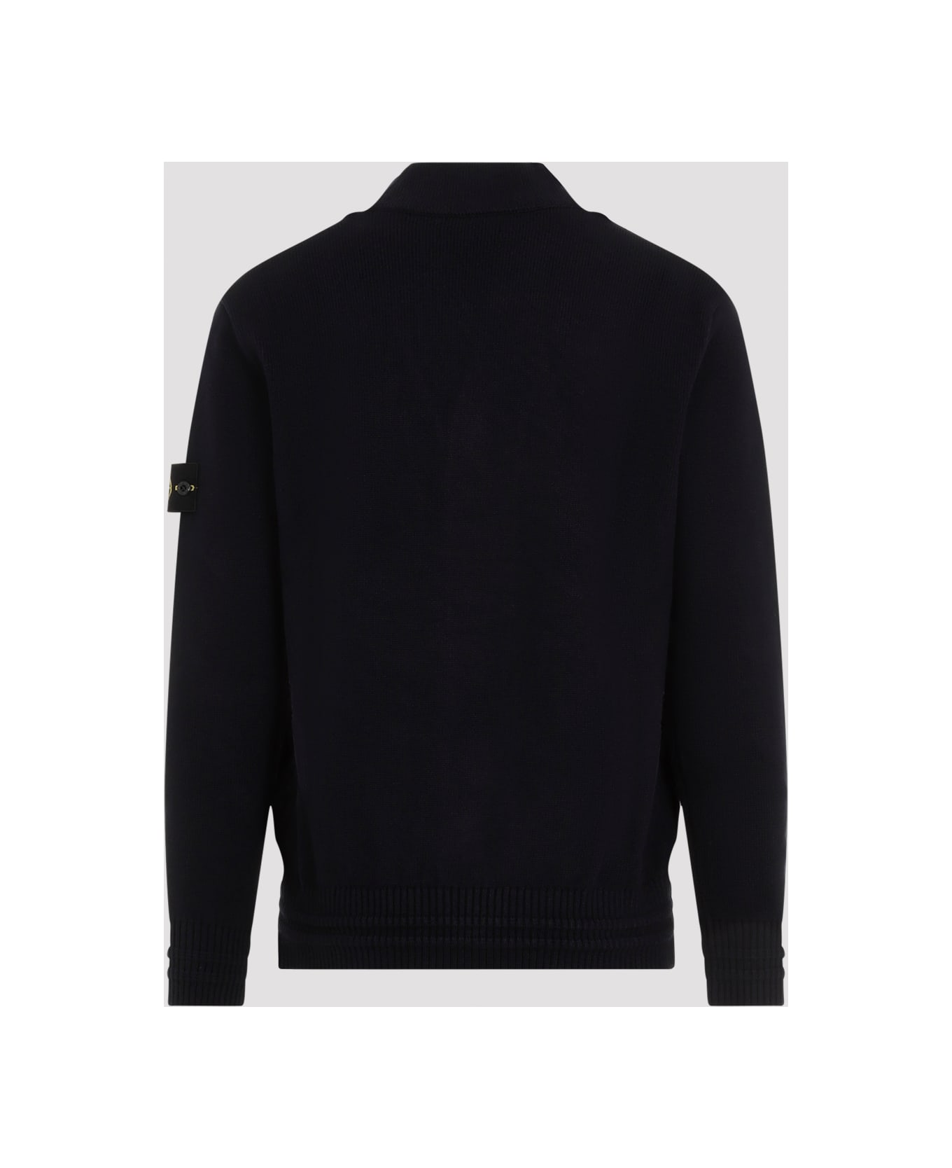 Stone Island Cotton Cardigan - Navy Blue