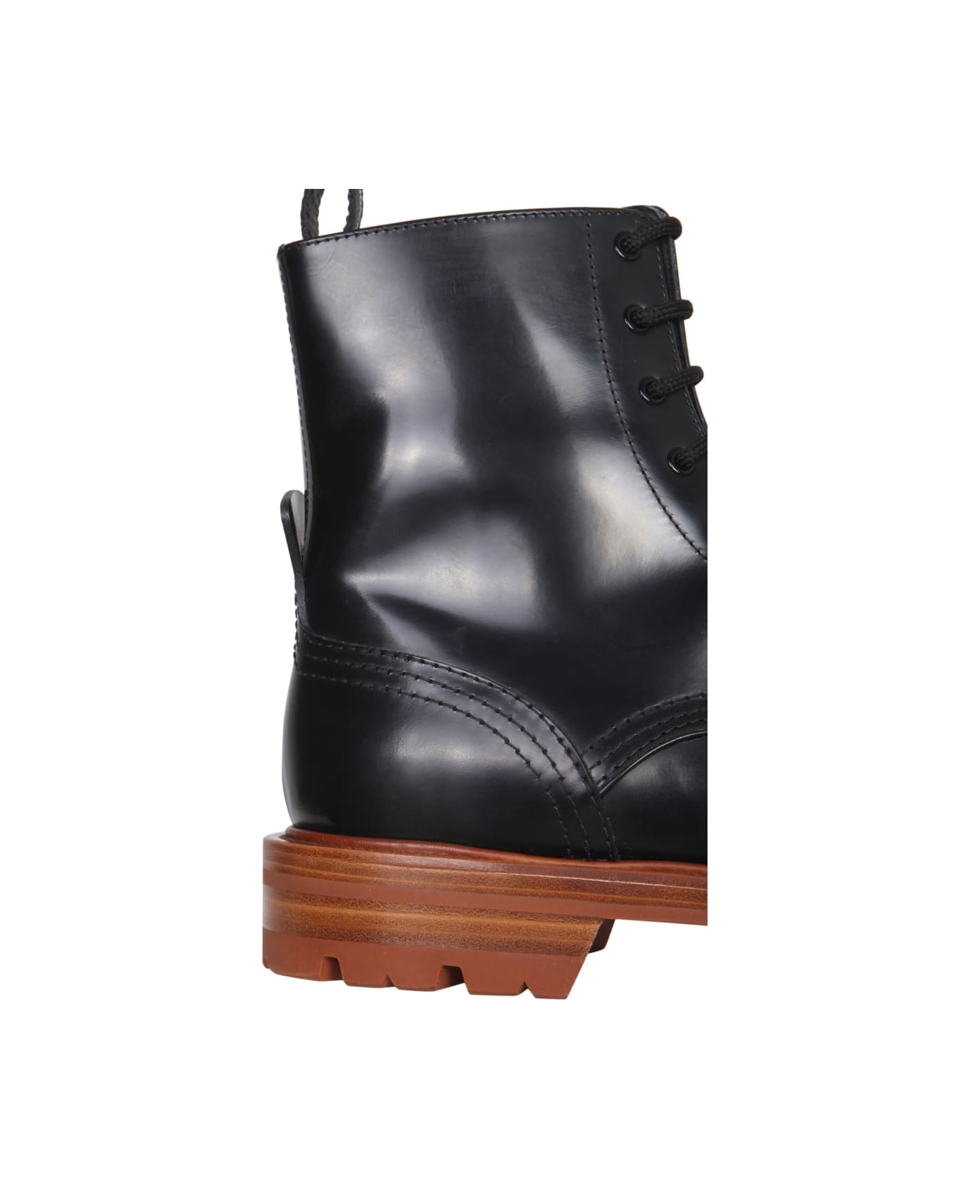 Alexander McQueen Worker Boots - BLACK
