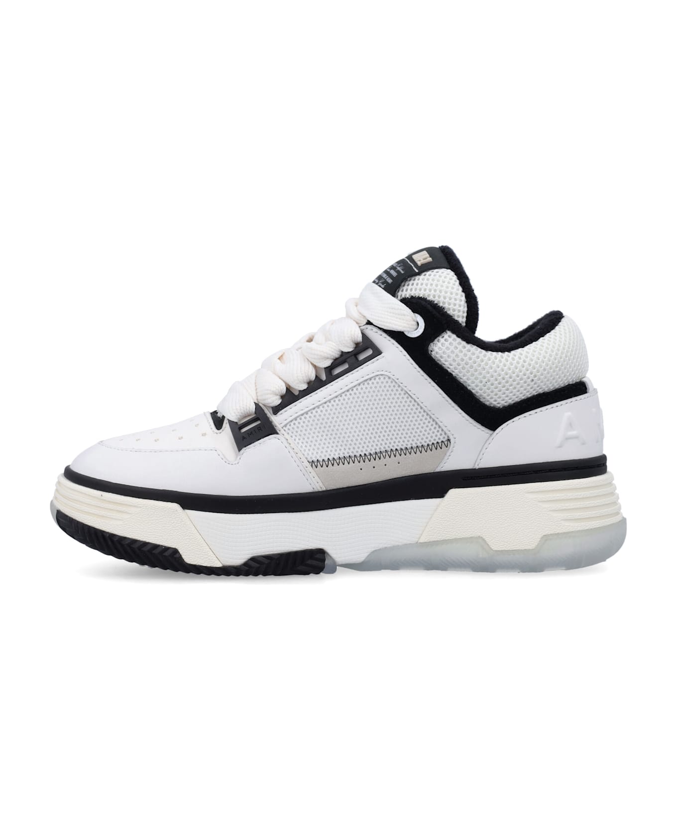 AMIRI Ma-1 Sneakers - WHITE/BLACK