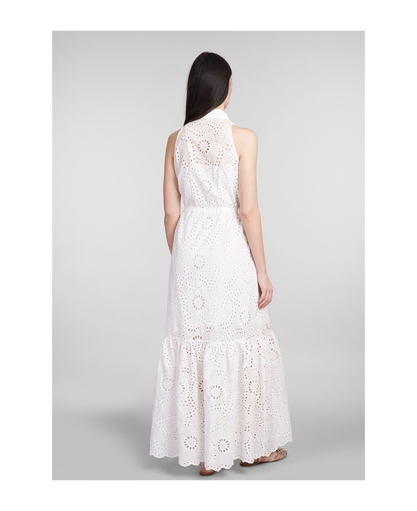 MC2 Saint Barth Ida Dress In White Cotton - white ワンピース＆ドレス