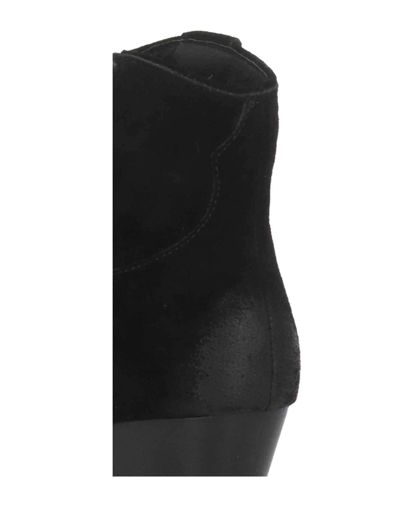 Ash Fame Ankle Boots - Black