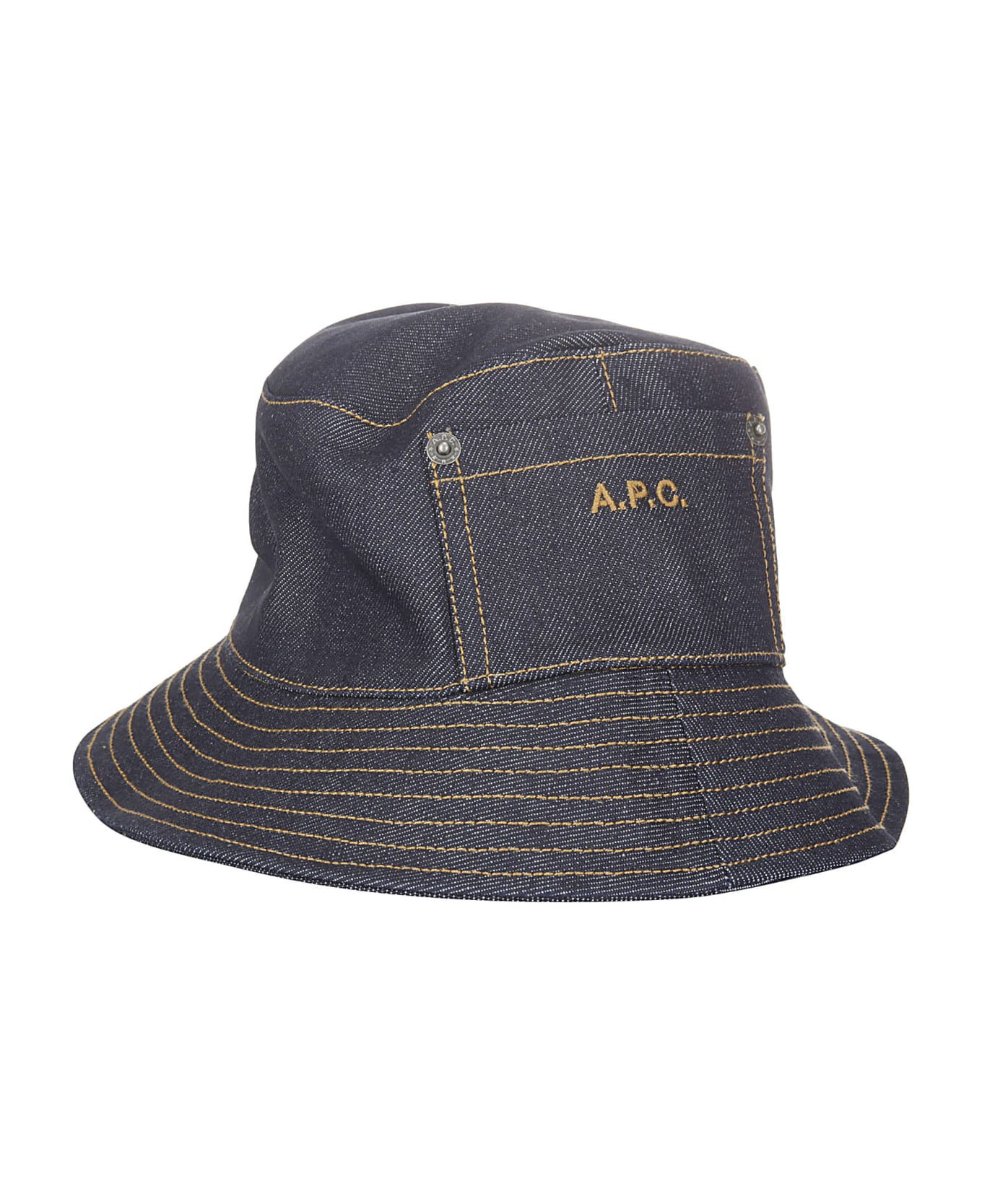 A.P.C. Bob Thais Bucket Hat - INDIGO