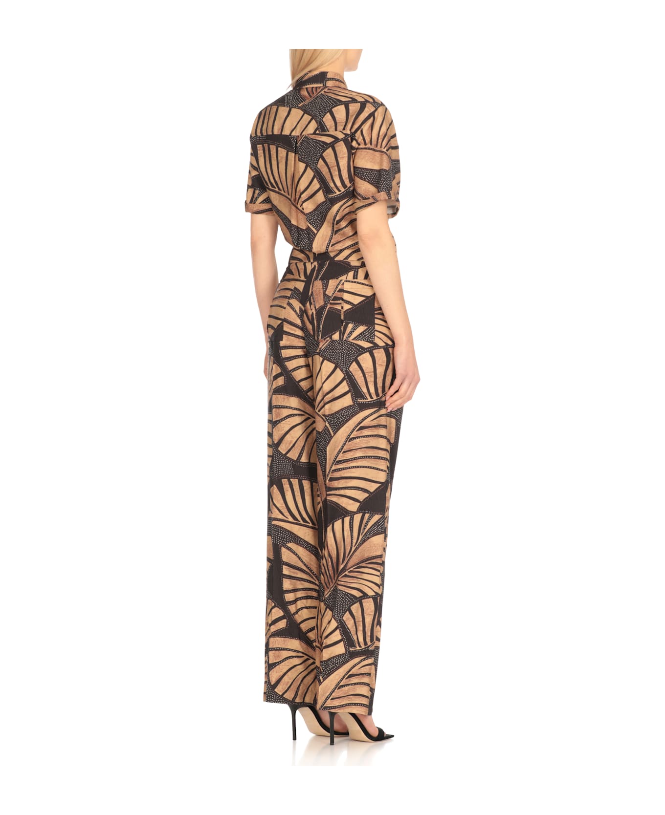 PT Torino Jumpsuit With Pattern - Brown