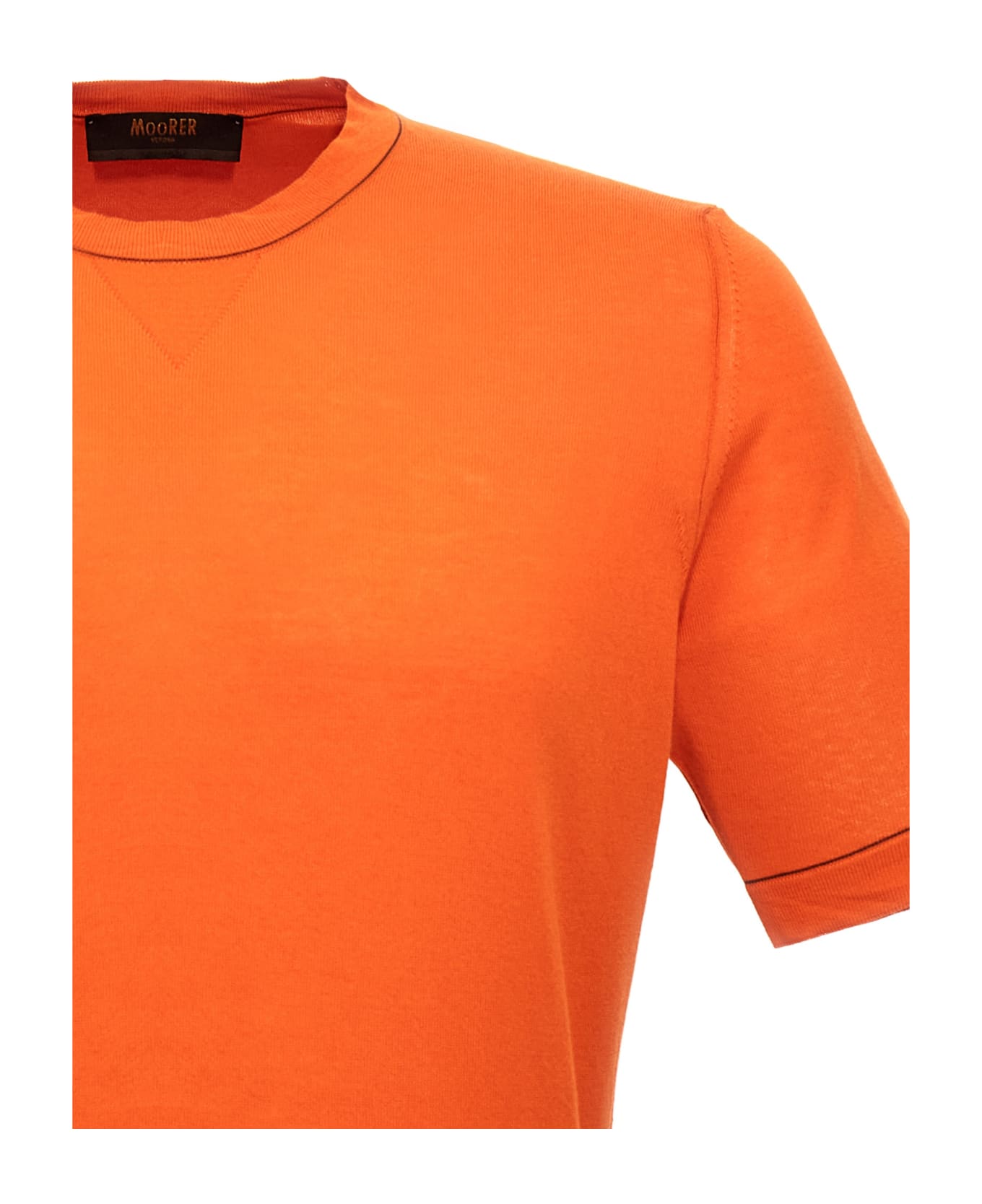 Moorer 'jairo' T-shirt - Orange シャツ