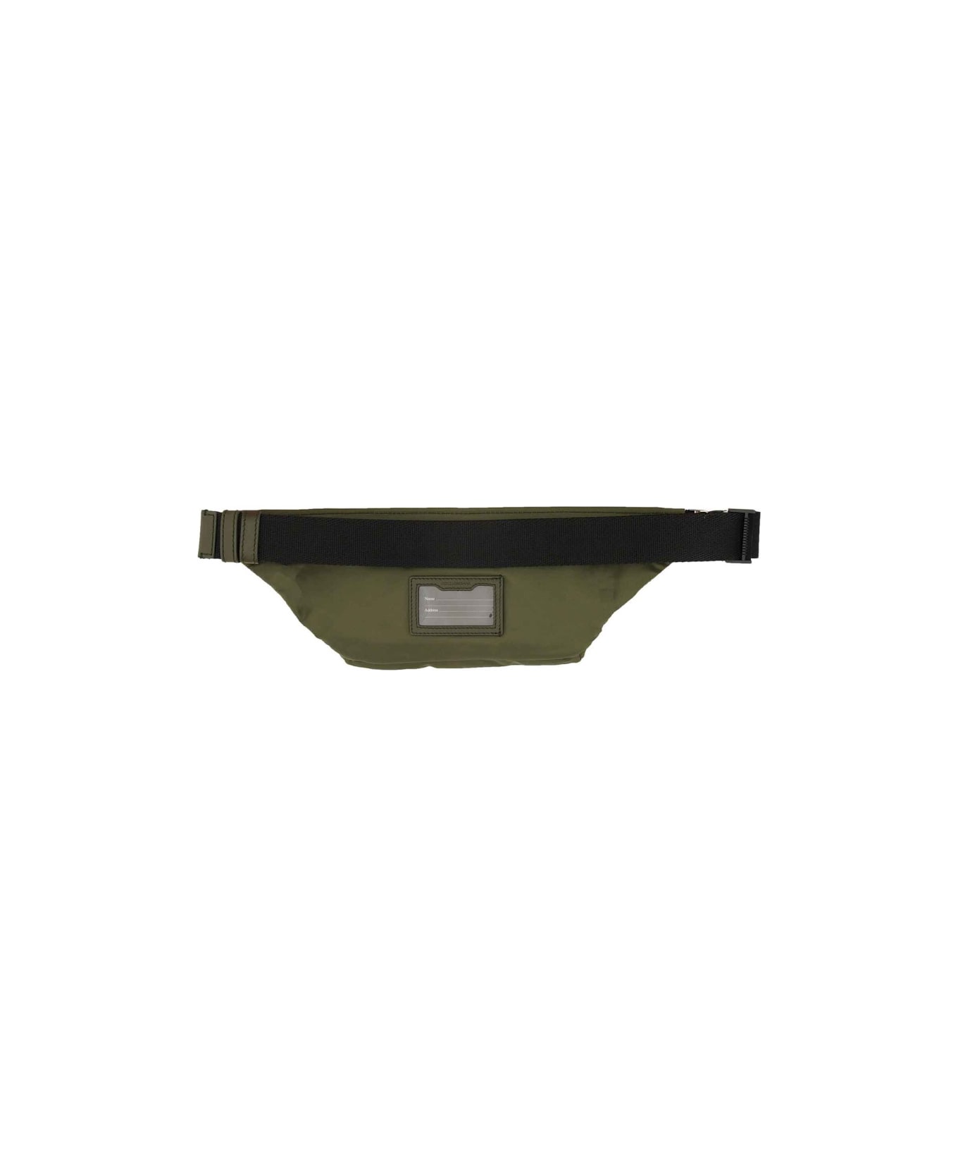 Dolce & Gabbana Small Fabric Pouch - MILITARY GREEN