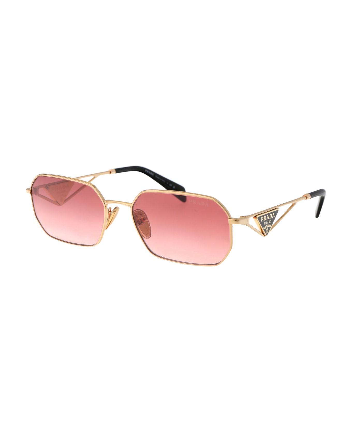 Prada Eyewear 0pr A51s Sunglasses - 5AK40C Gold