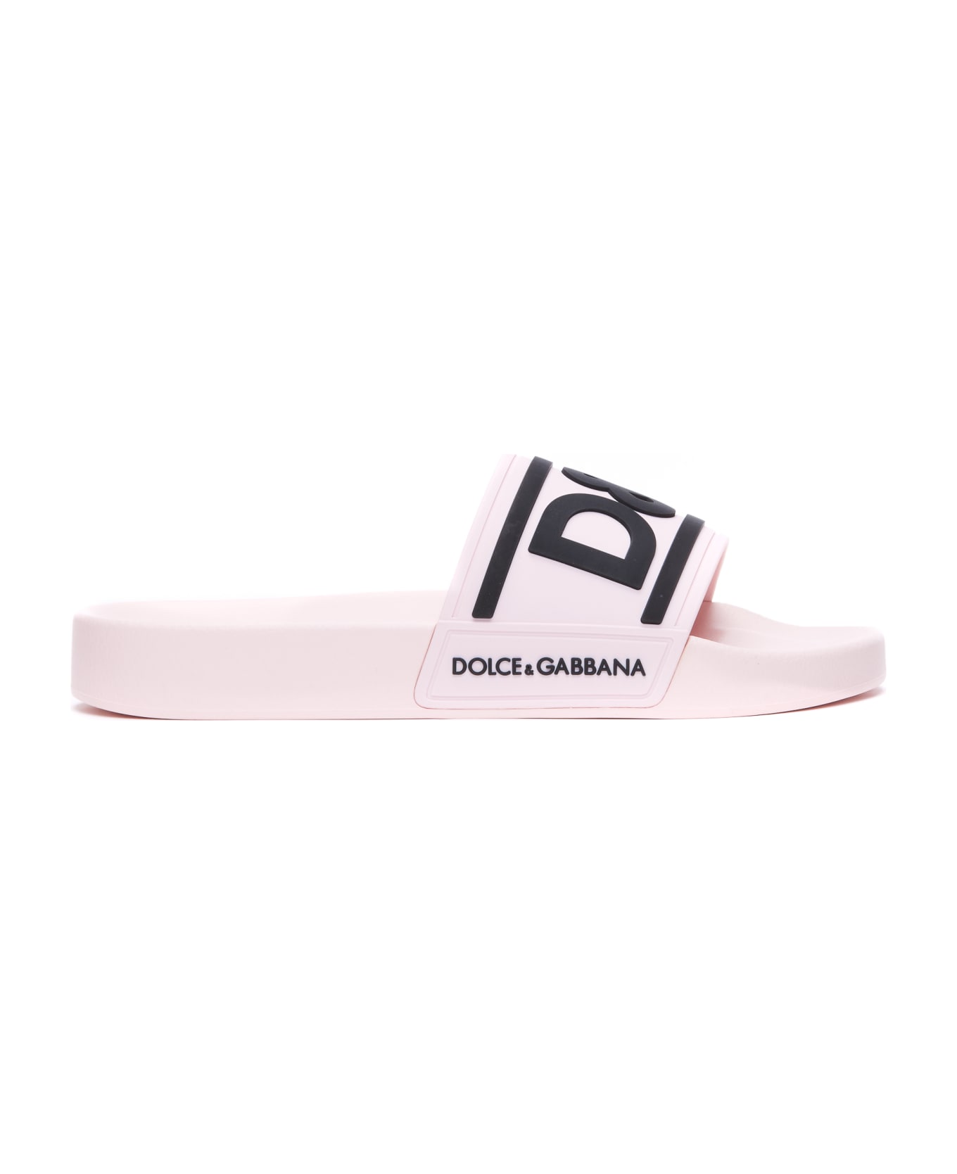 Dolce & Gabbana Dg Logo Sliders - Pink
