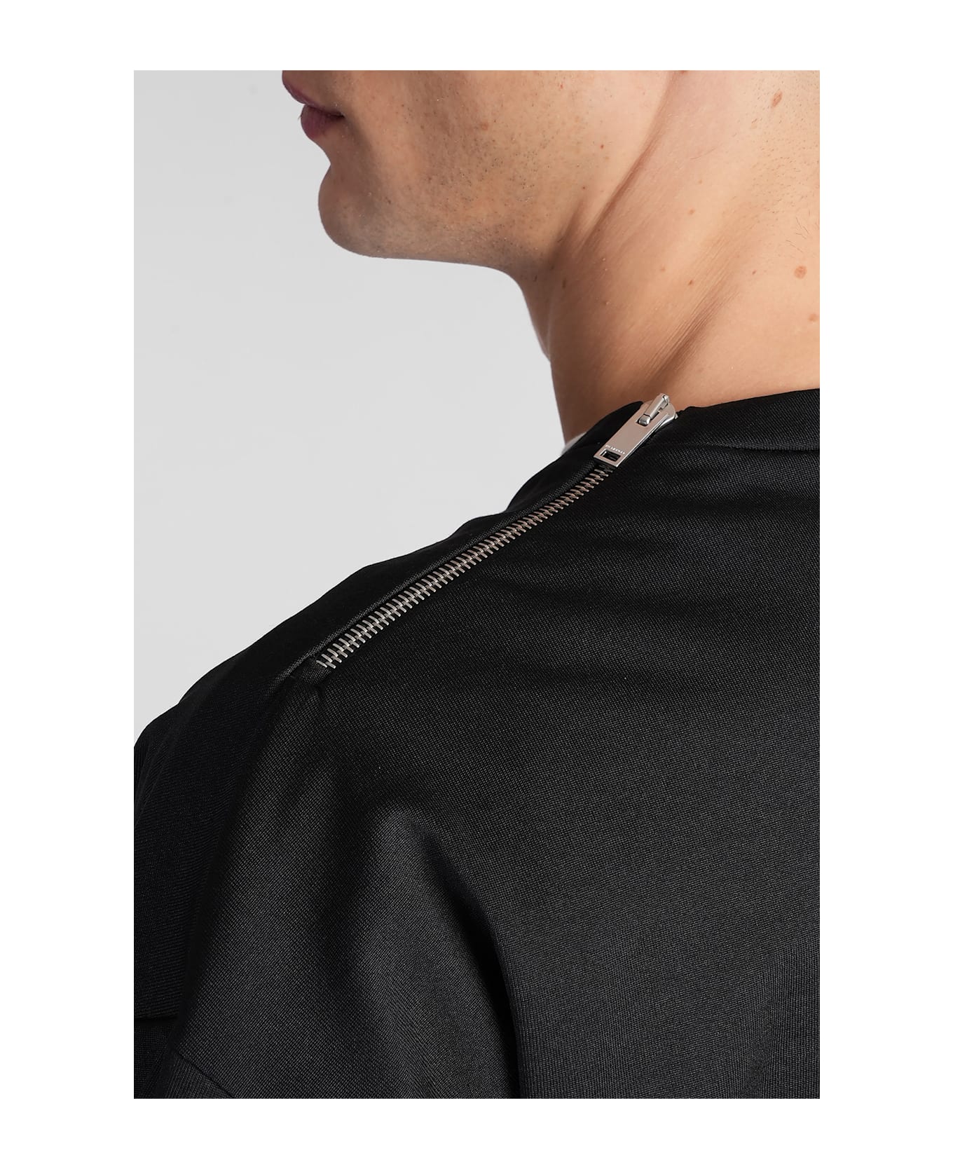 Jil Sander Sweatshirt In Black Cotton - black