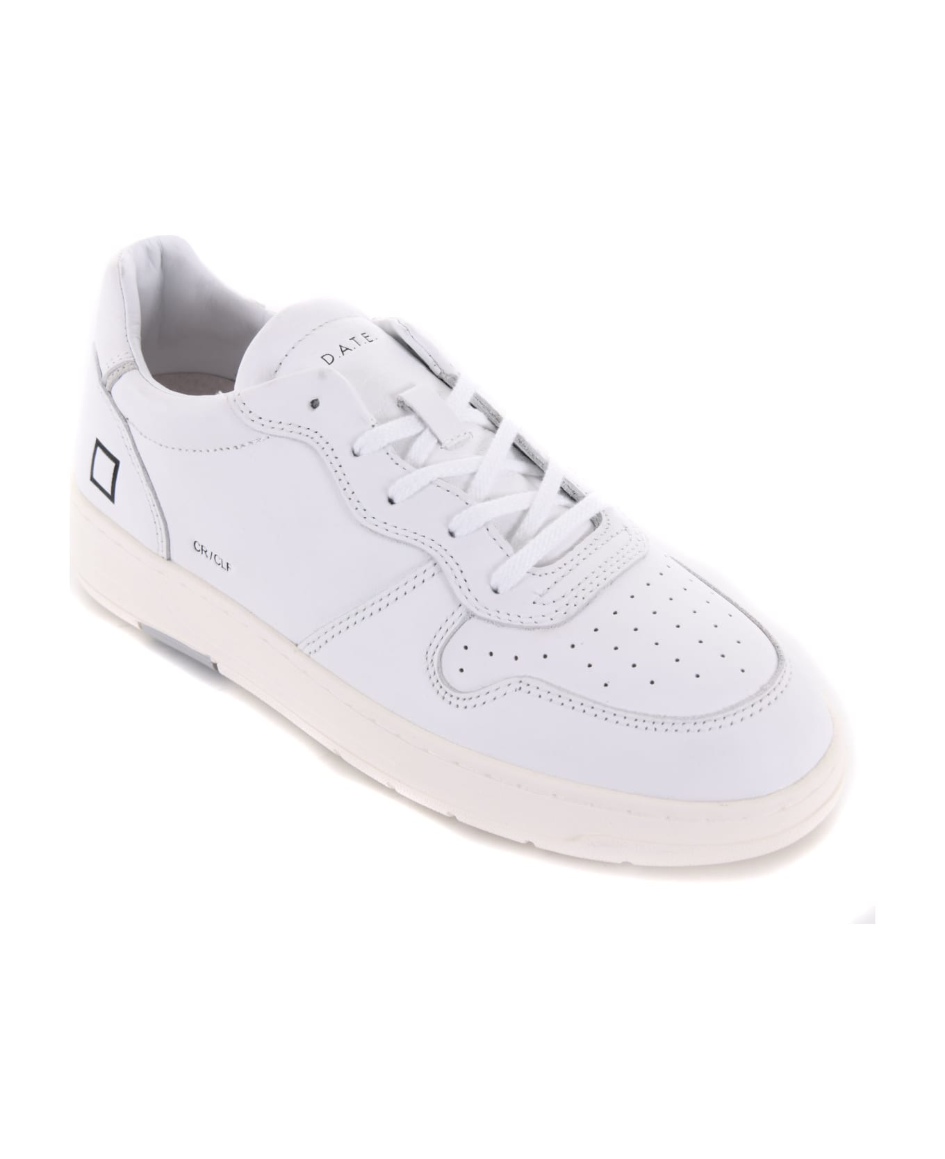 D.A.T.E. Sneakers "court Calf" Leather - Bianco