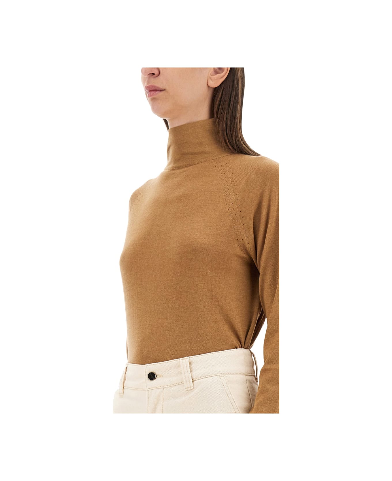 Kiton Turtleneck Shirt - BUFF