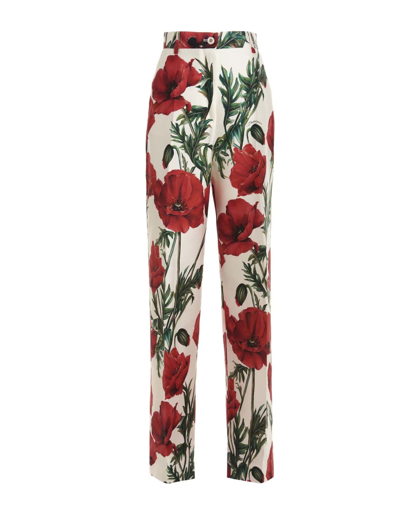 Dolce & Gabbana Floral Print Pants - Multicolor ボトムス