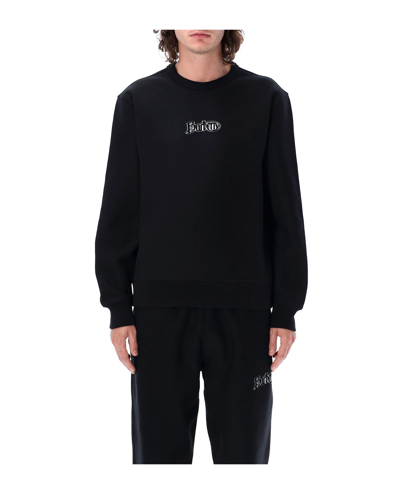 Burberry London Logo Sweatshirt - COAL