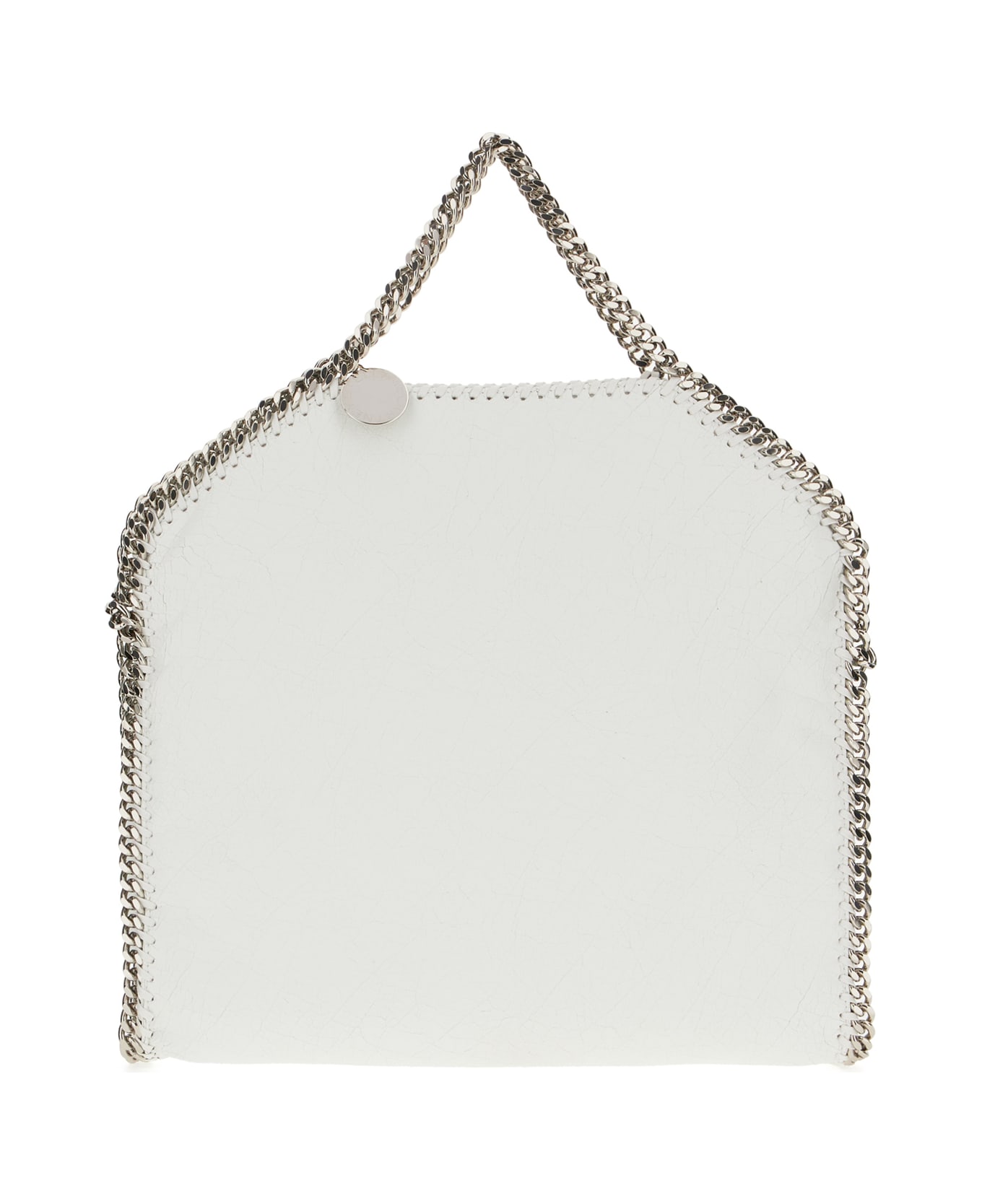 Stella McCartney White Alter Mat Falabella Handbag - MAT SNOW