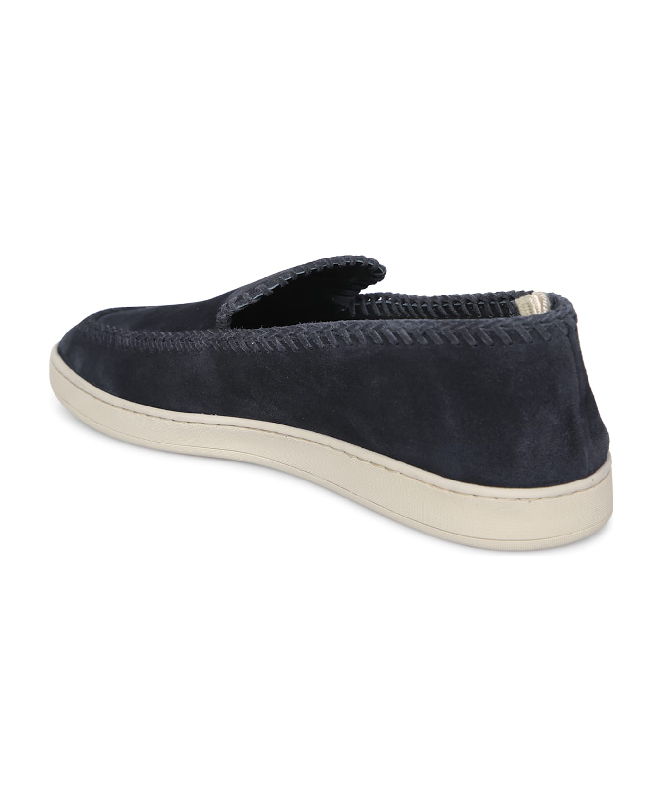 Officine Creative Driver Suede Herbie Blue Loafers - Blue