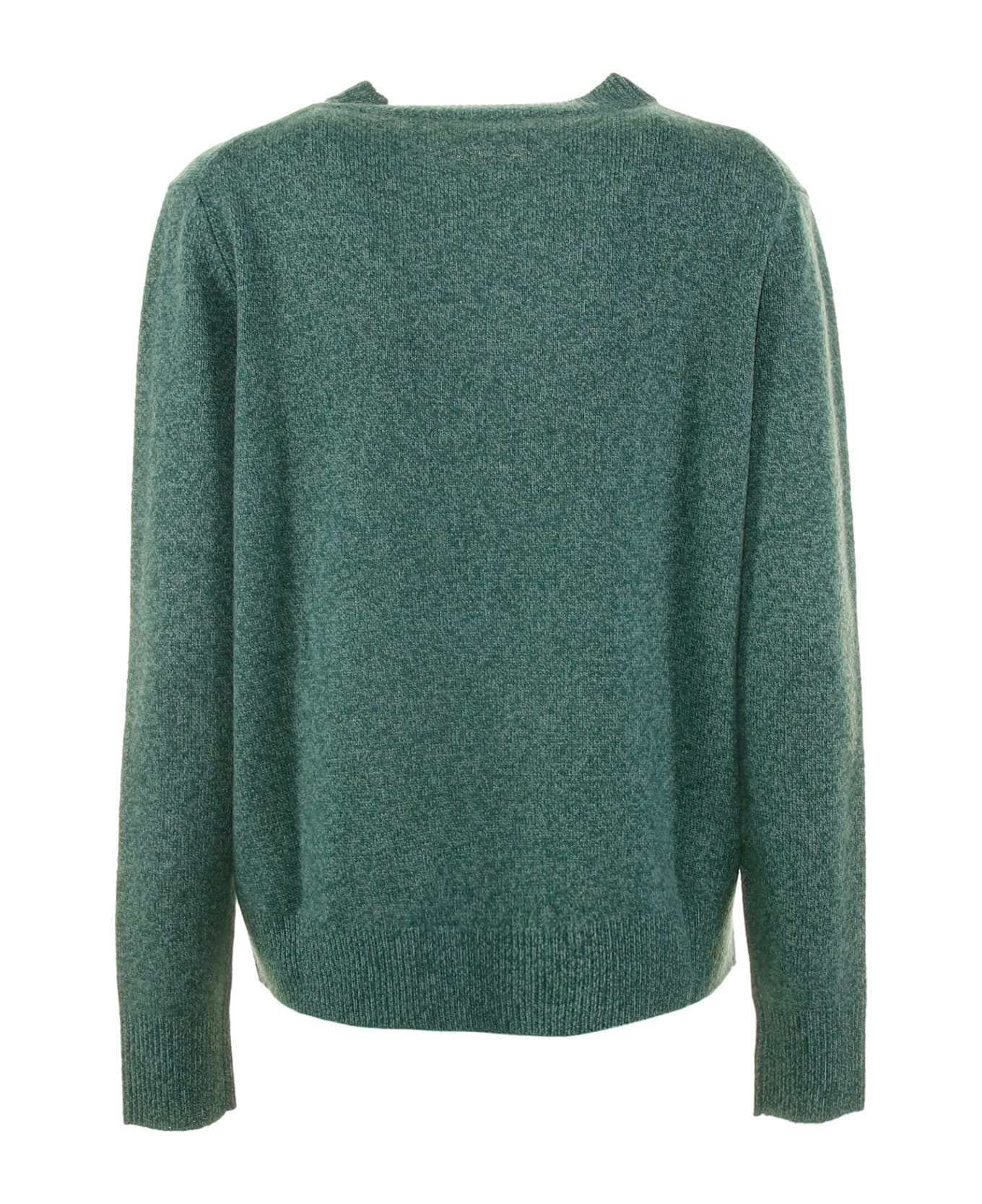 Aspesi Crewneck Sweater - PAVONE