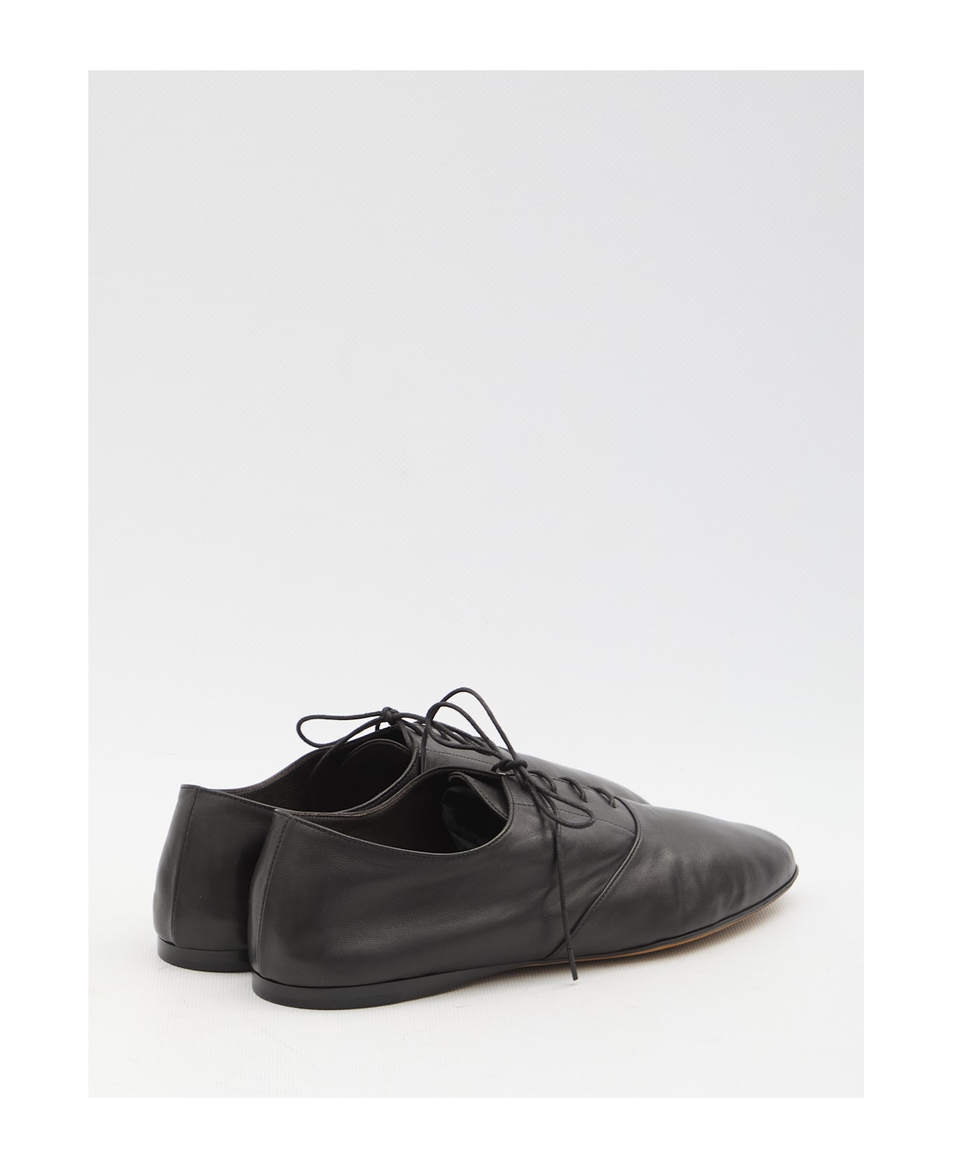 The Row Awar Lace-up Shoes - BLACK