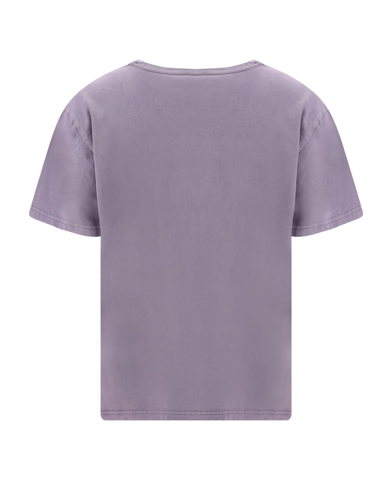 Alexander Wang Essential T-shirt - A Acid Pink Tシャツ