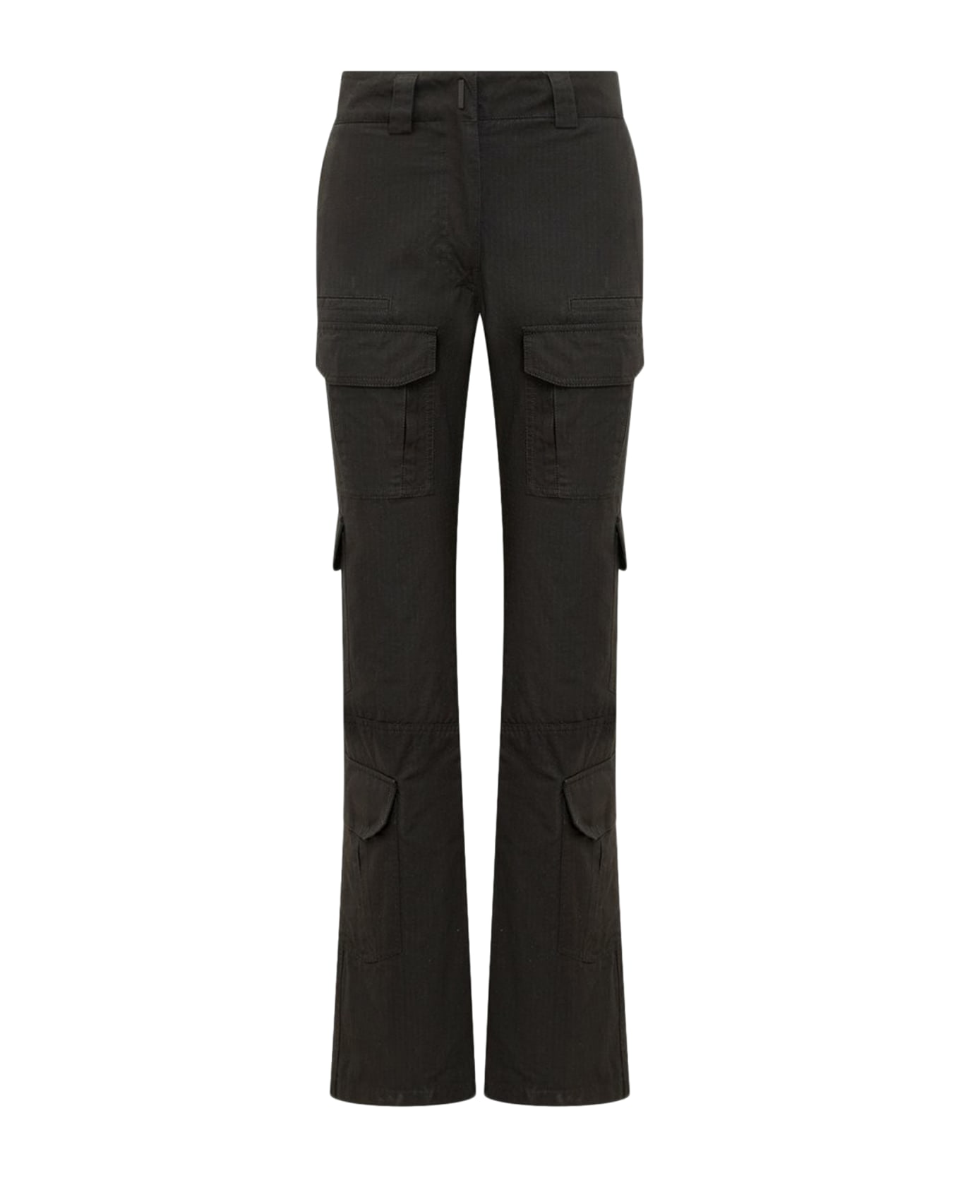 Givenchy Bootcut Multipockets Cargo Trousers - Black