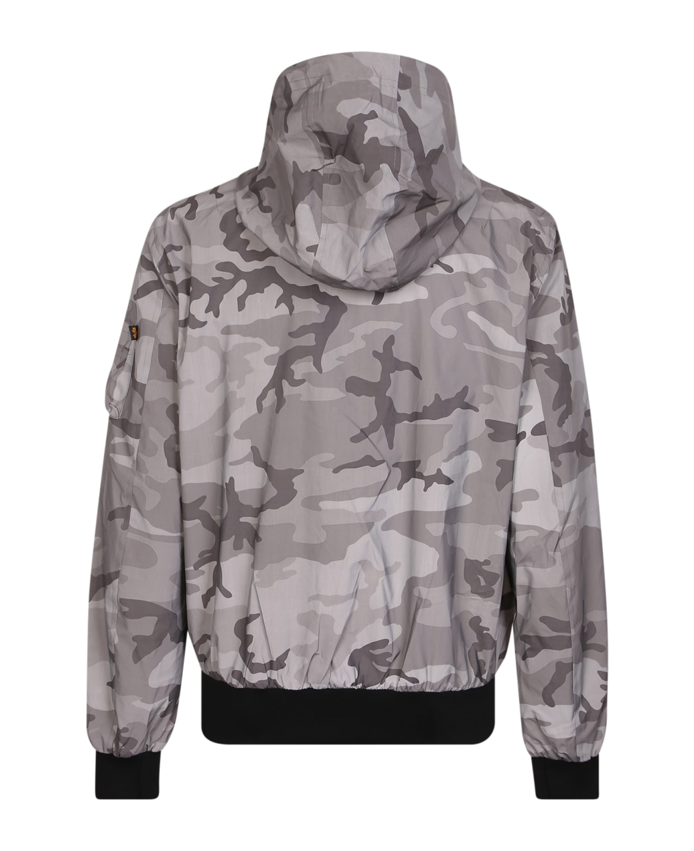 Alpha Industries Camouflage Print Jackets - Black ジャケット