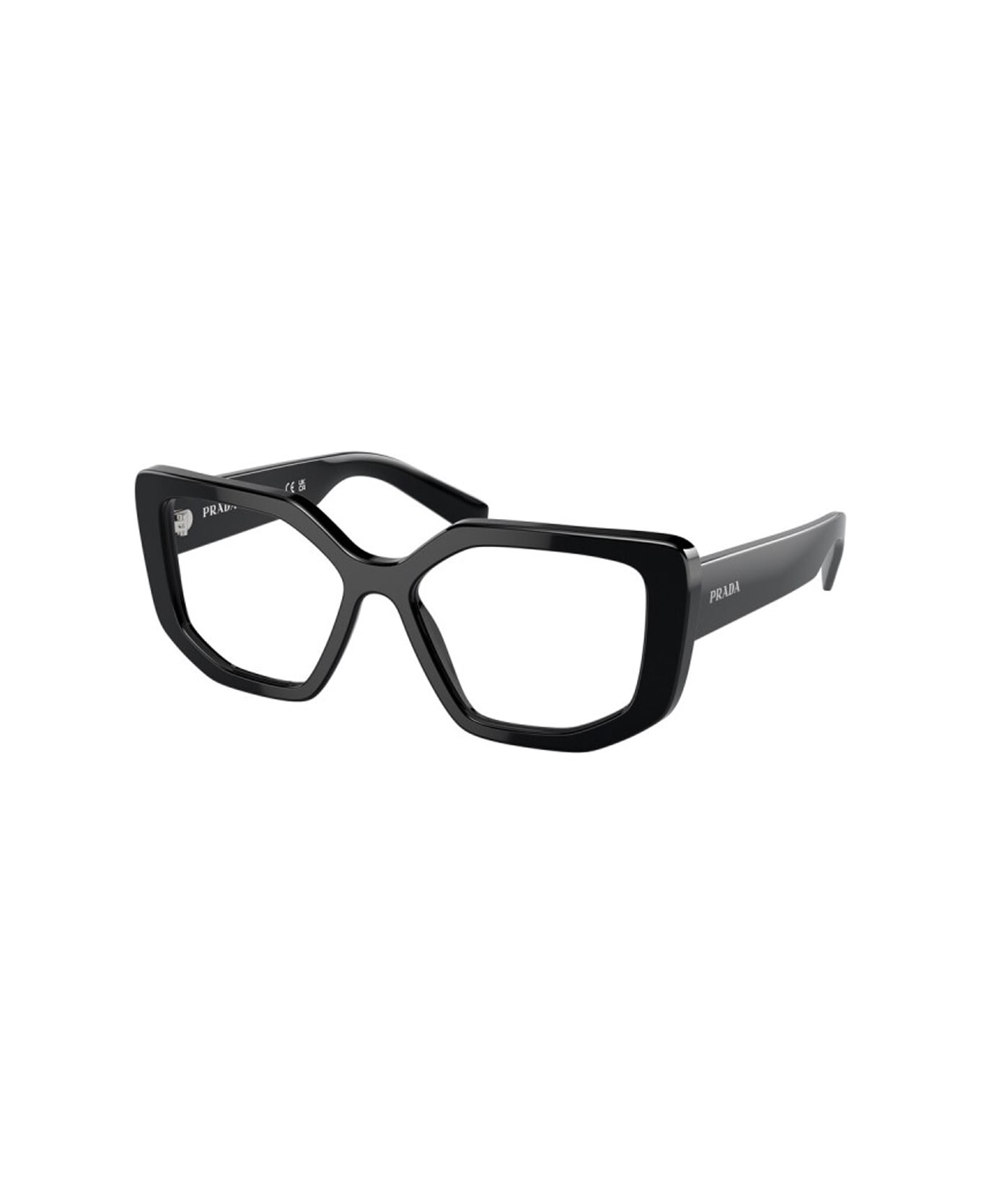Prada Eyewear Pr A04v 1ab1o1 Glasses - Nero