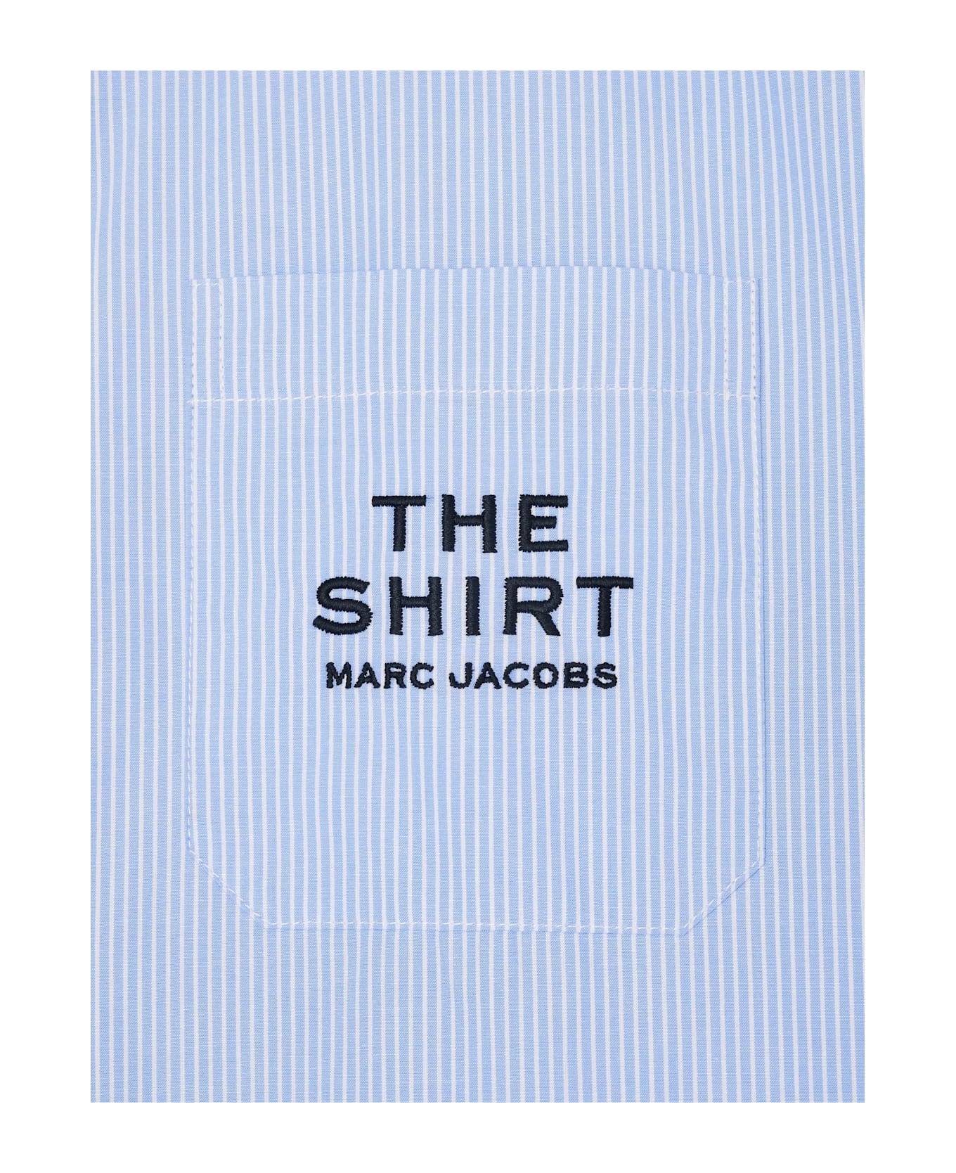 Marc Jacobs The Striped Shirt - Sky Blue