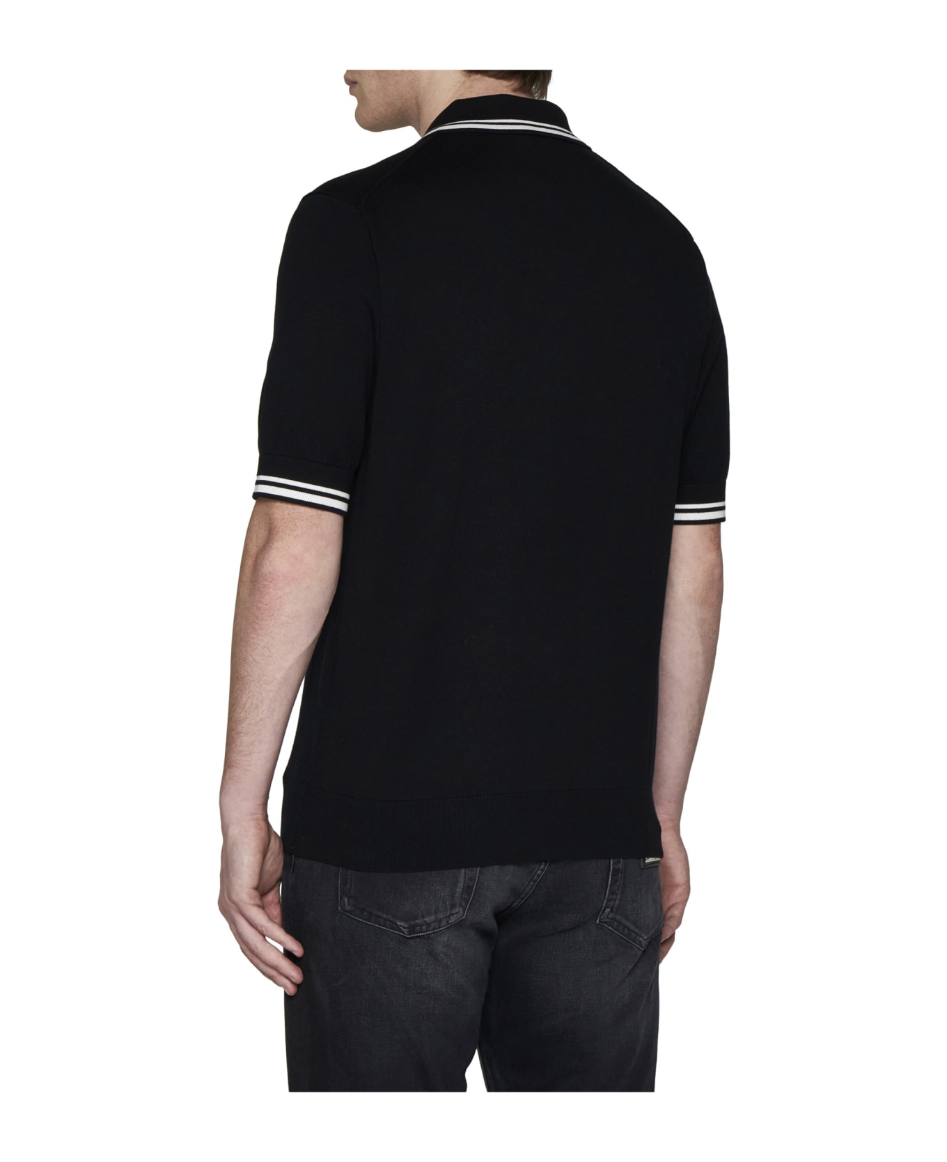 Dolce & Gabbana Polo Shirt - Black