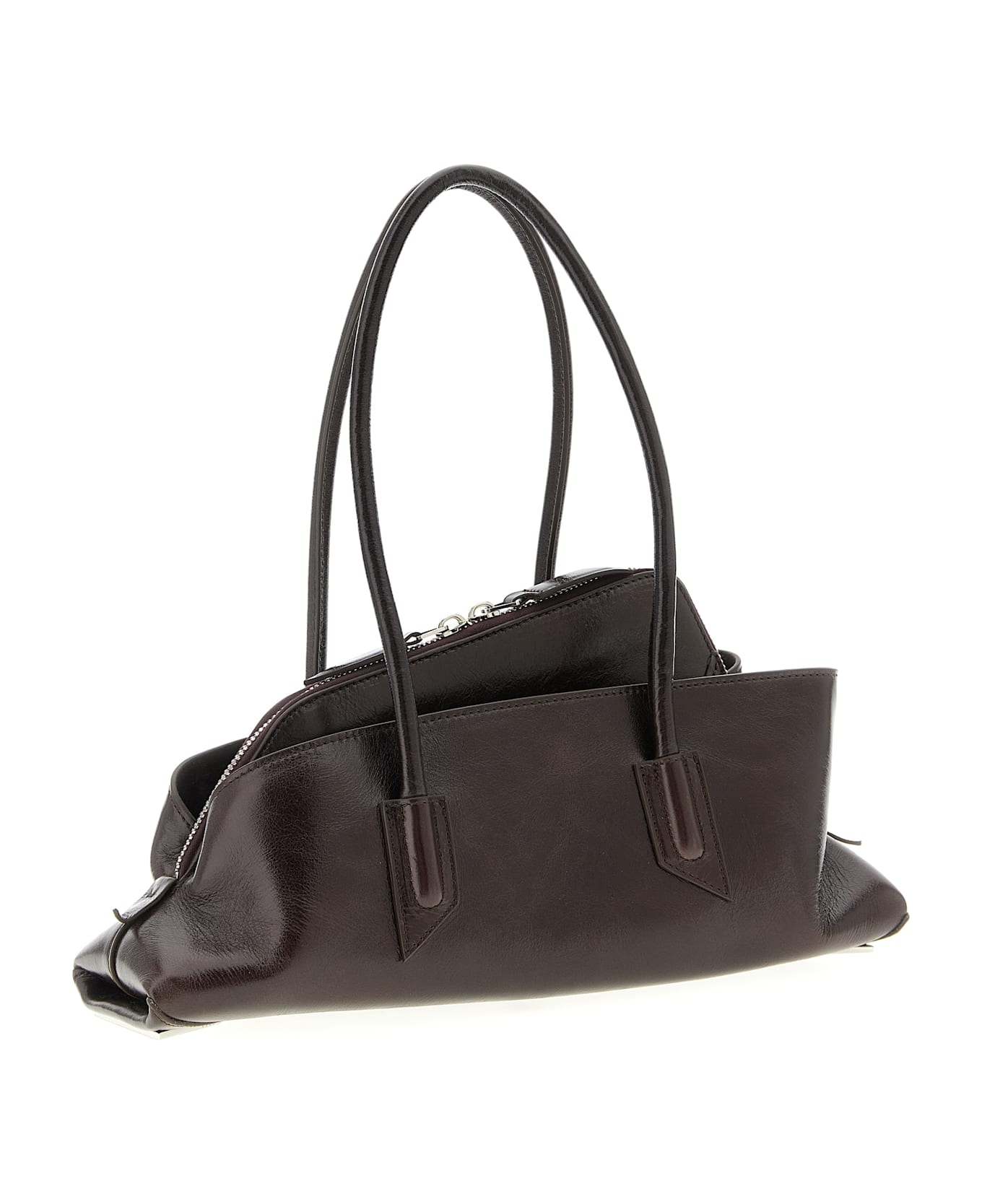 The Attico 
la Passeggiata Small
 Shoulder Bag - Brown