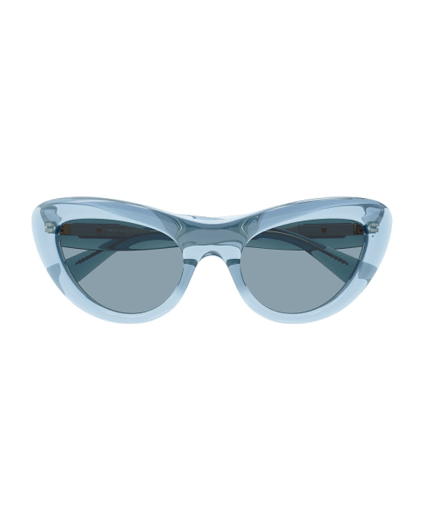 Bottega Veneta Eyewear Bv1282s-003 - Light Blue Sunglasses - Havana