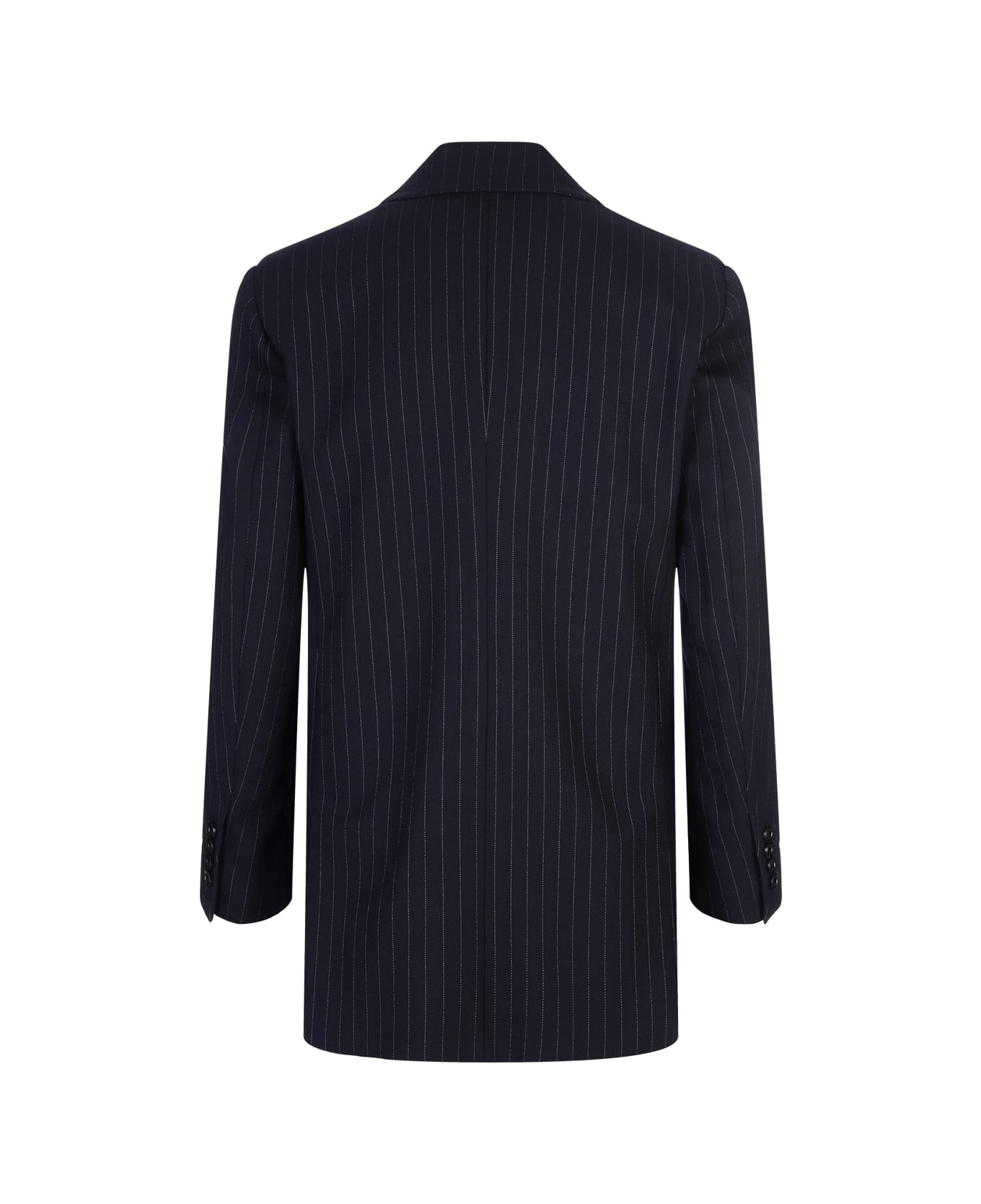 Max Mara Navy Blue Albany Blazer - BLUE