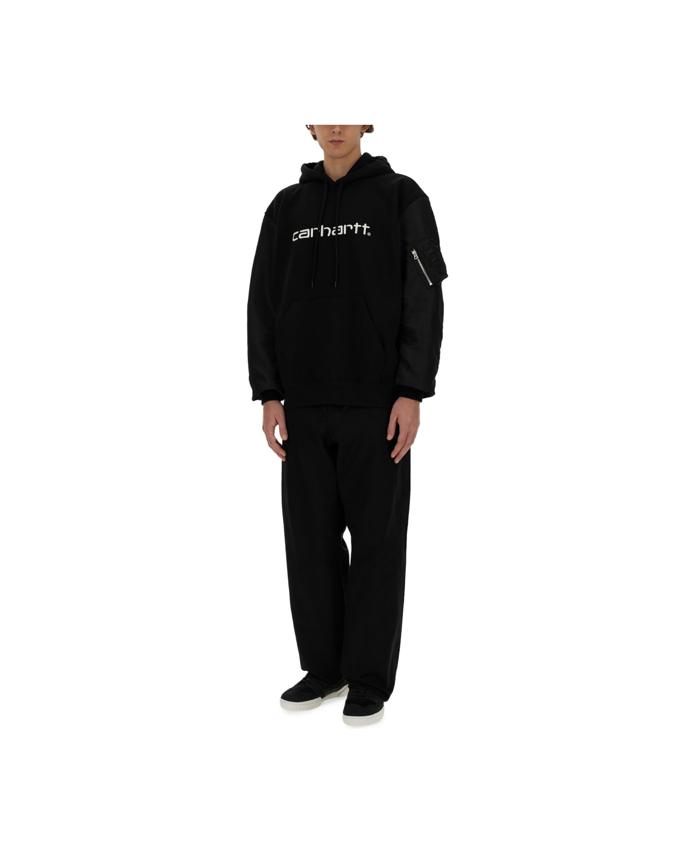 Junya Watanabe Man X Carhartt Sweatshirt - BLACK