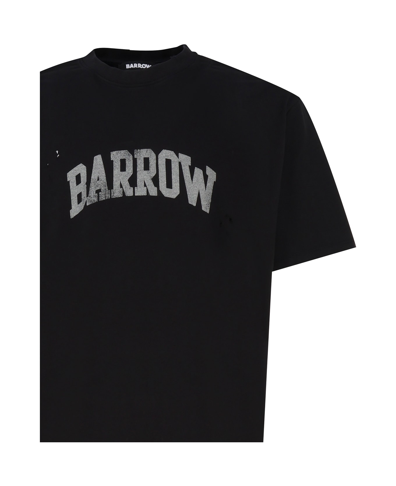 Barrow T-shirt With Logo - Nero Tシャツ