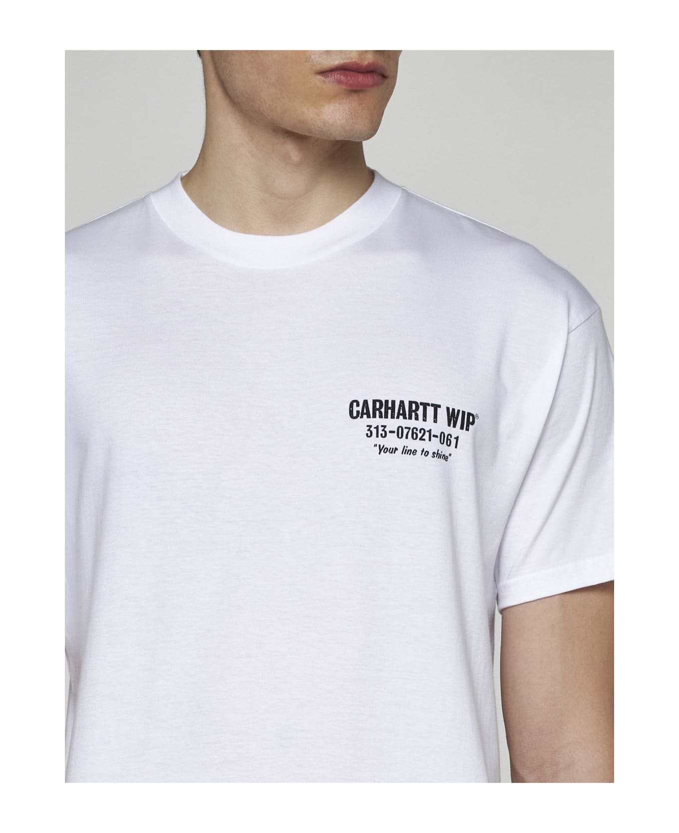Carhartt Less Troubles Cotton T-shirt - WHITE