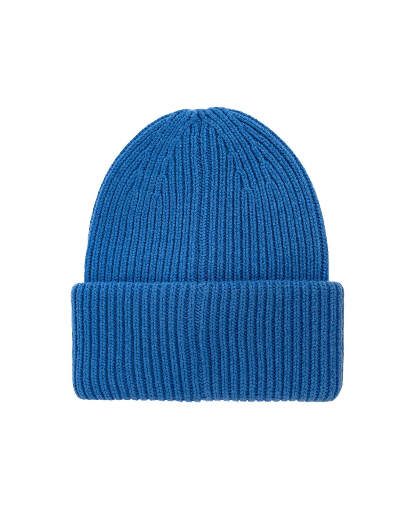 Moncler Cap With Logo - BLUE