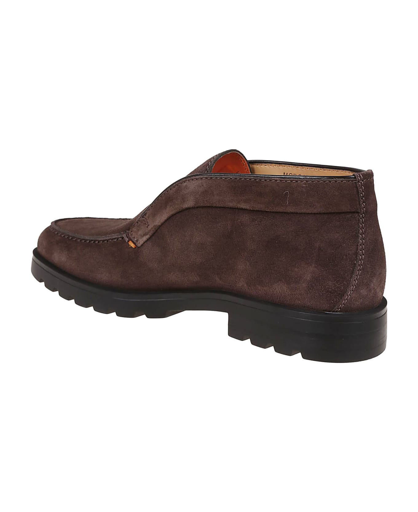 Santoni Rock Men Shoes - Dark Brown