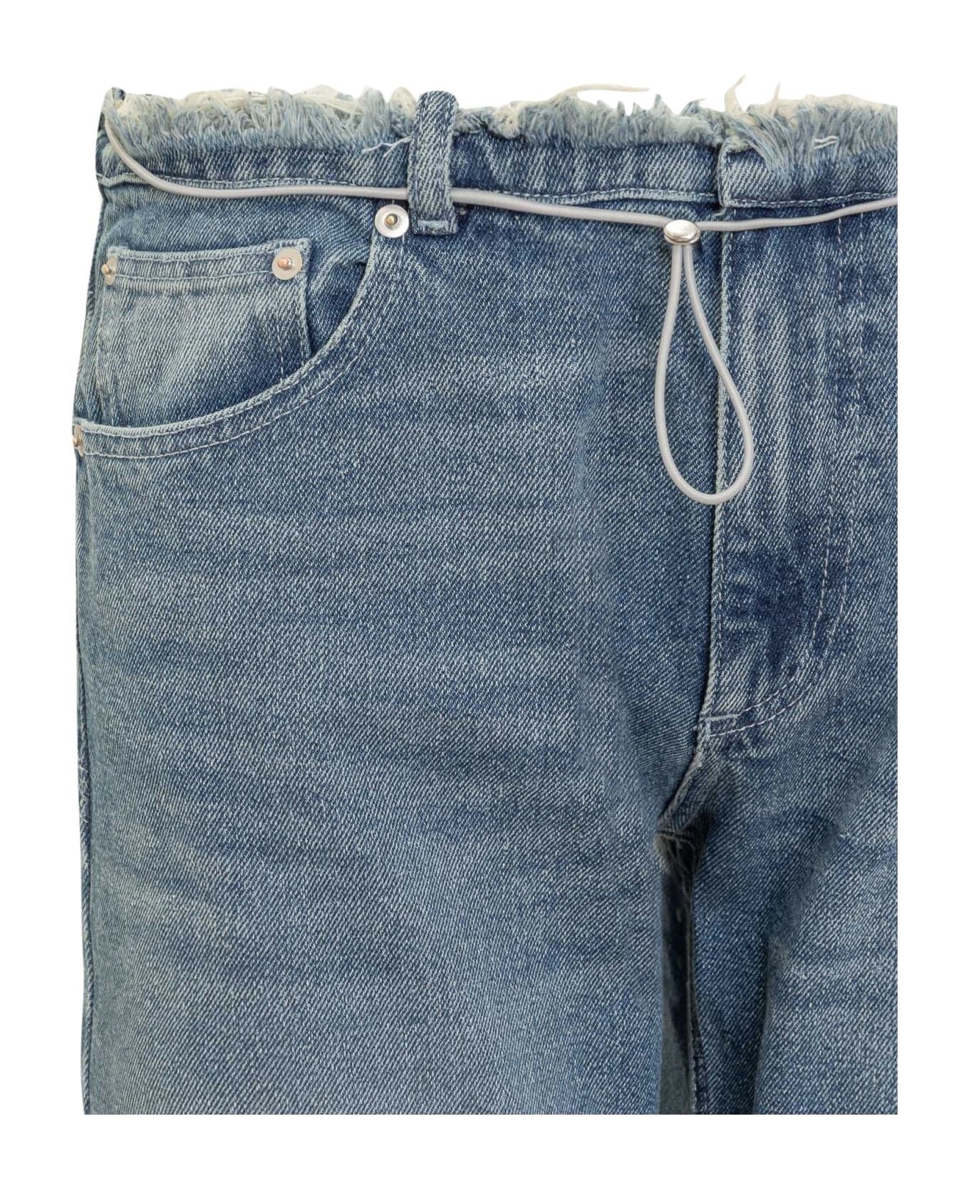 Cormio Long Jeans - Blue Denim デニム