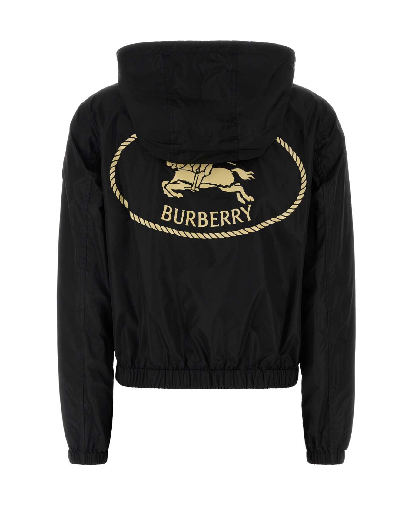 Burberry Black Nylon Jacket - BLACK