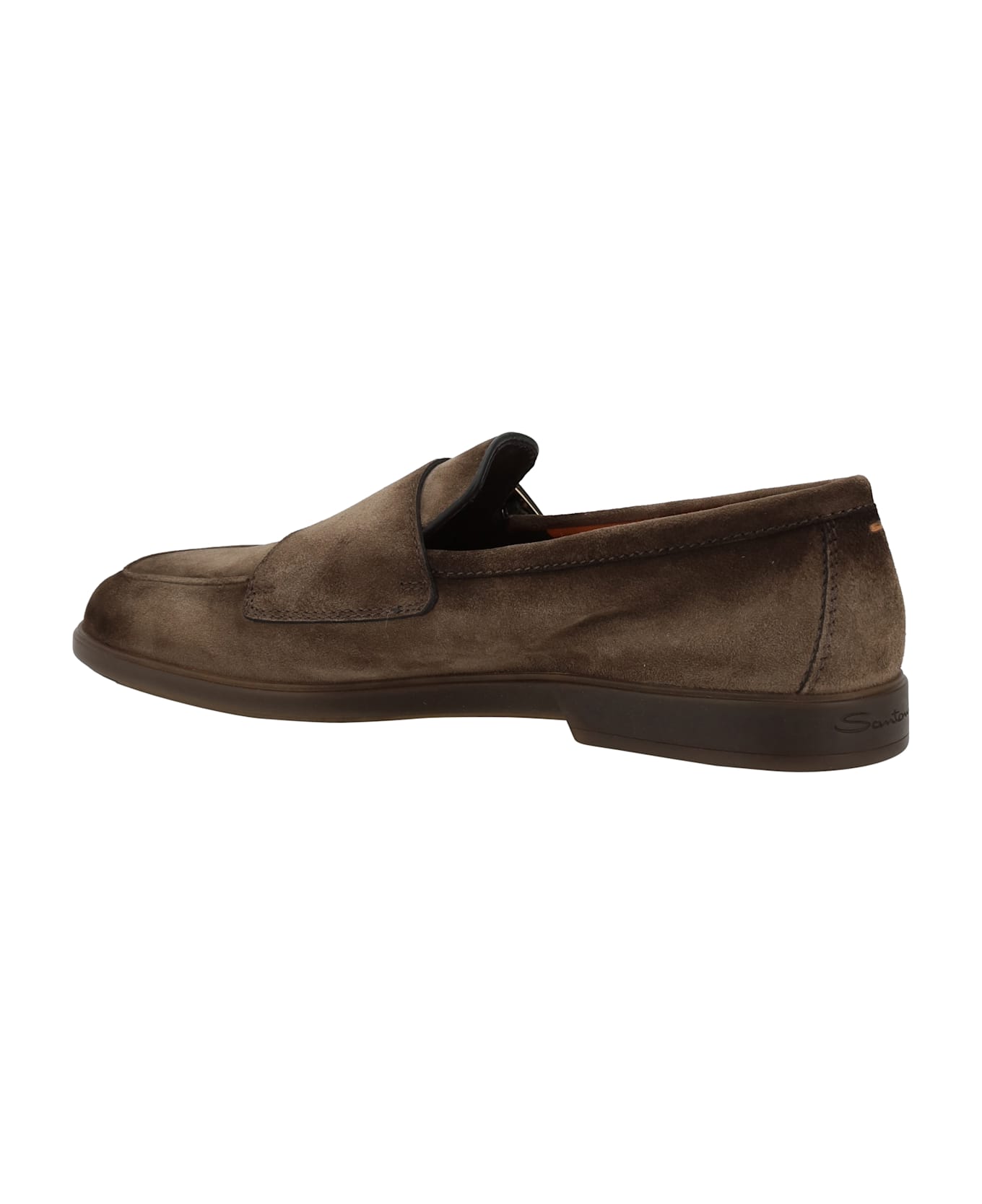 Santoni Leather Loafers