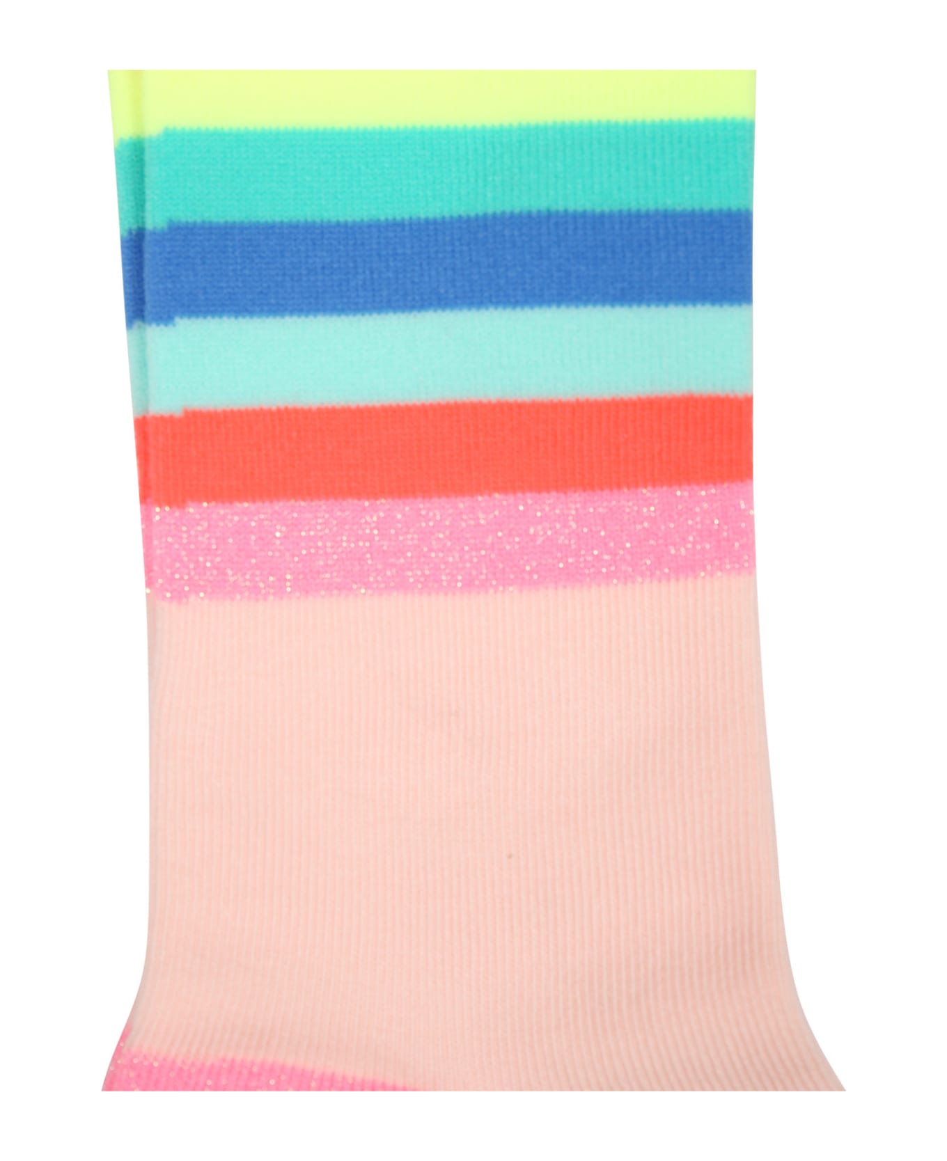 Billieblush Multicolor Socks For Girl With Logo - Multicolor
