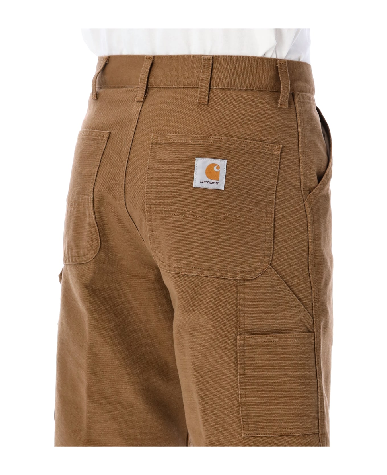 Carhartt Single Knee Short - HAMILTON BROWN ショートパンツ