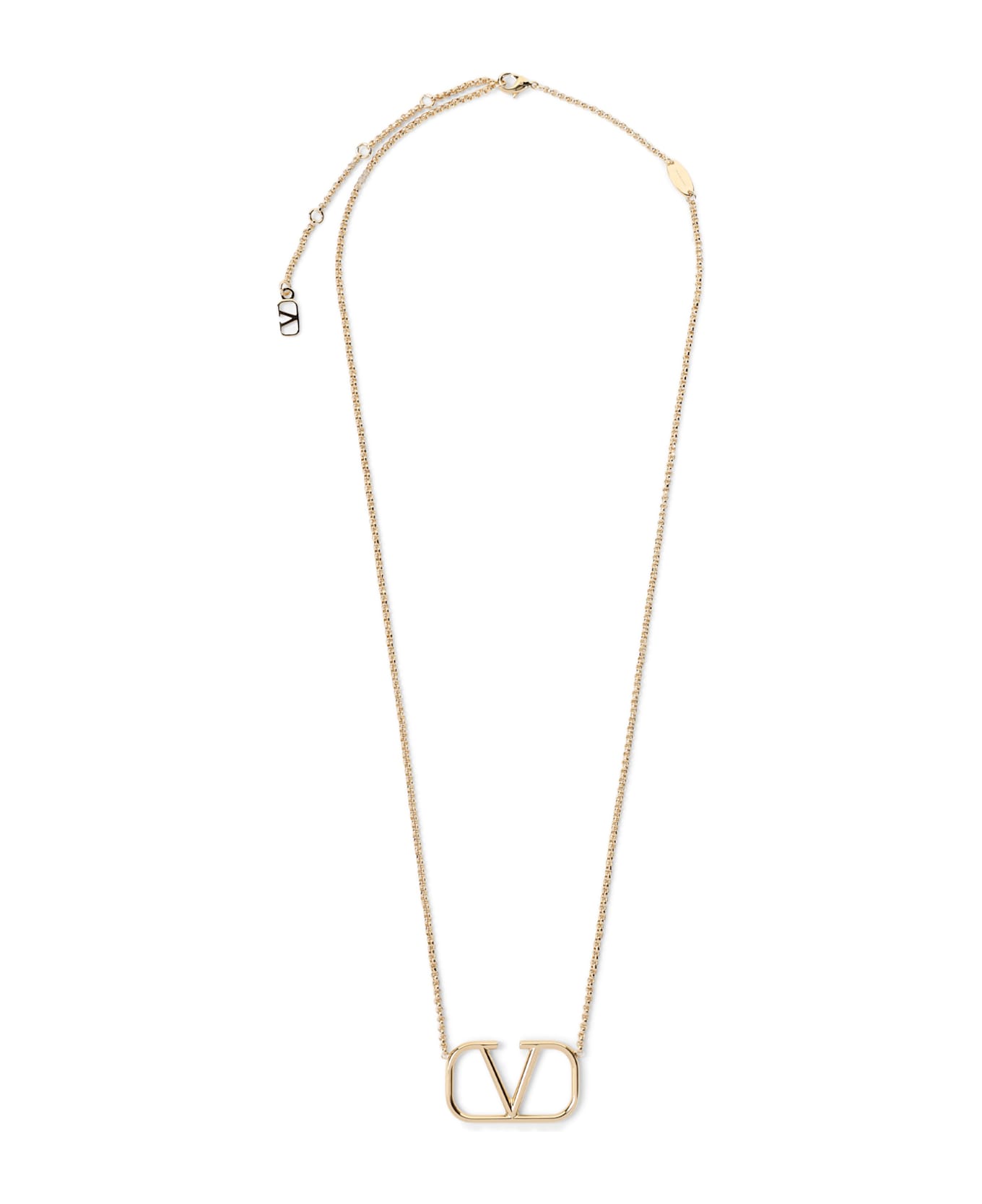Valentino Garavani V Logo Signature Necklace