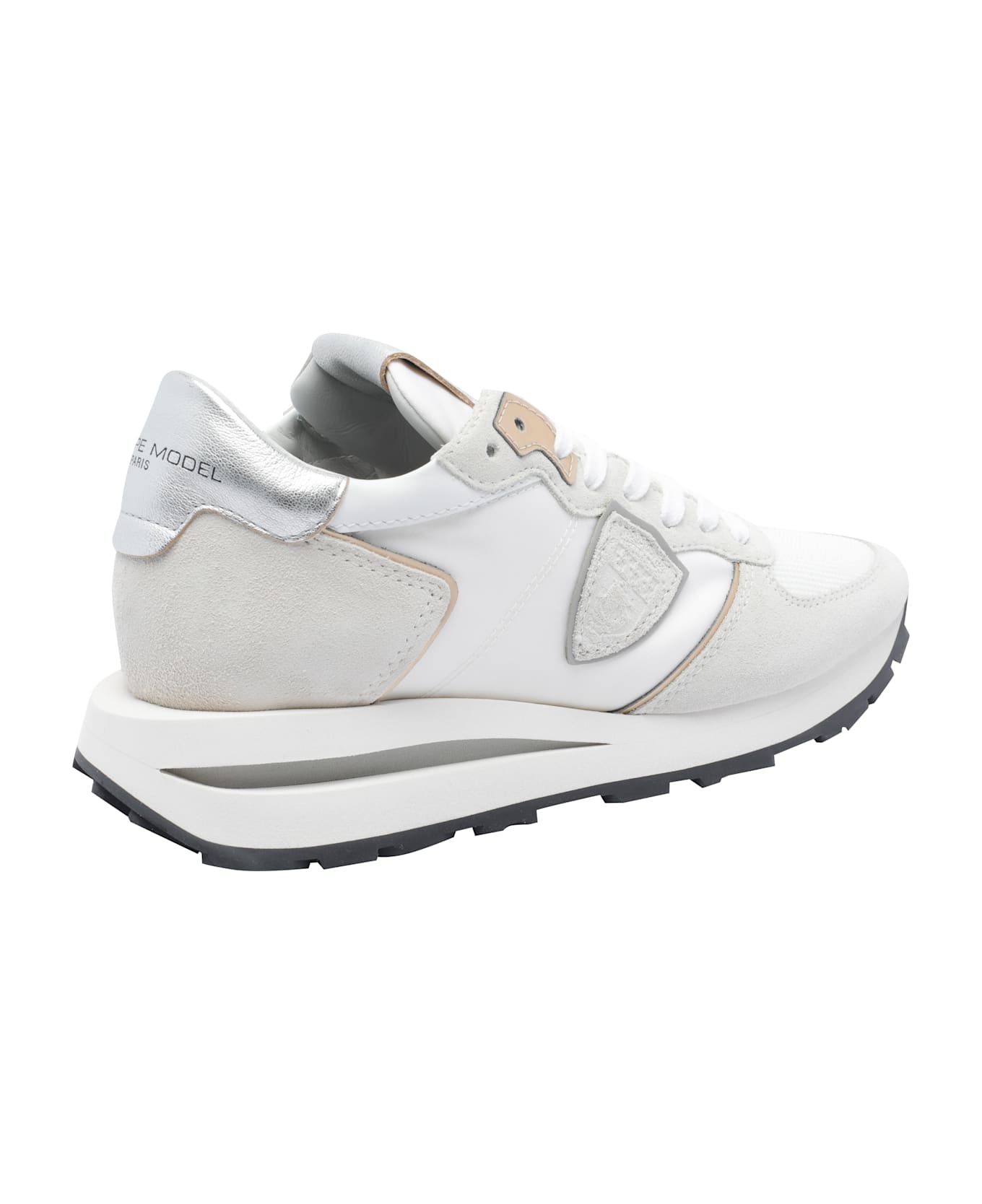 Philippe Model Tropez Haute Sneakers - White