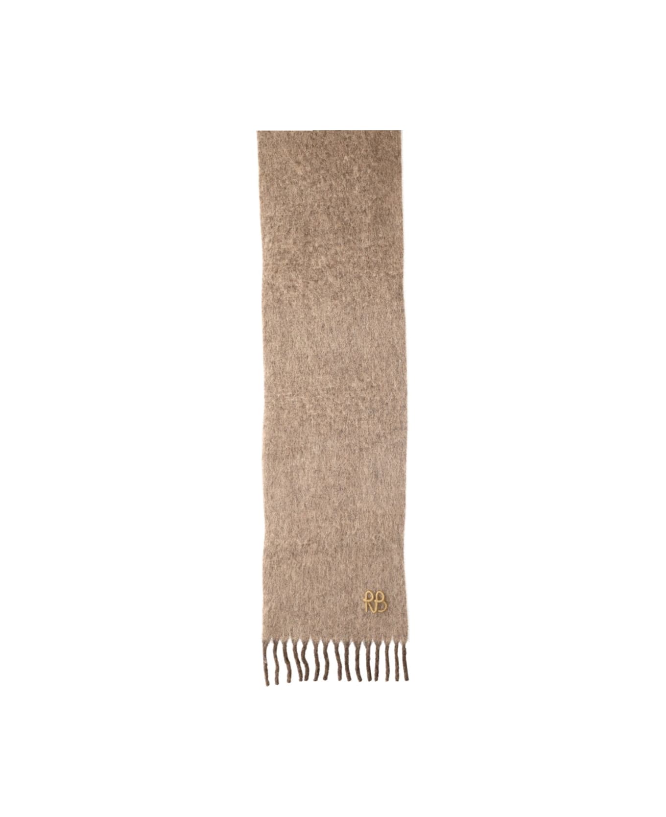 Ruslan Baginskiy Wool Scarf - BEIGE