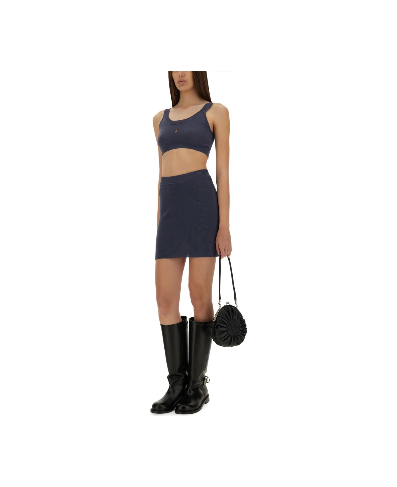 Vivienne Westwood Top "bea Bra" - PURPLE