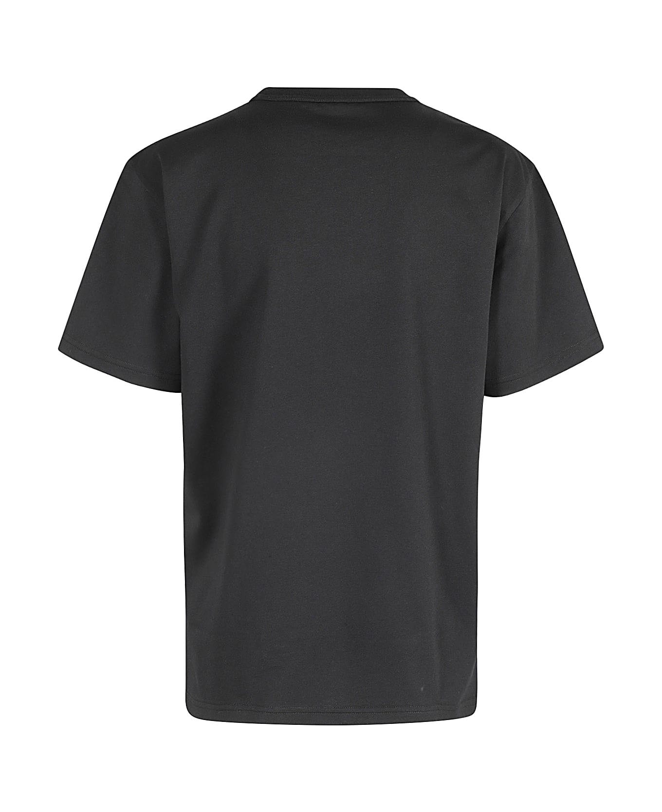 T by Alexander Wang Black Cotton Oversize T-shirt - 1