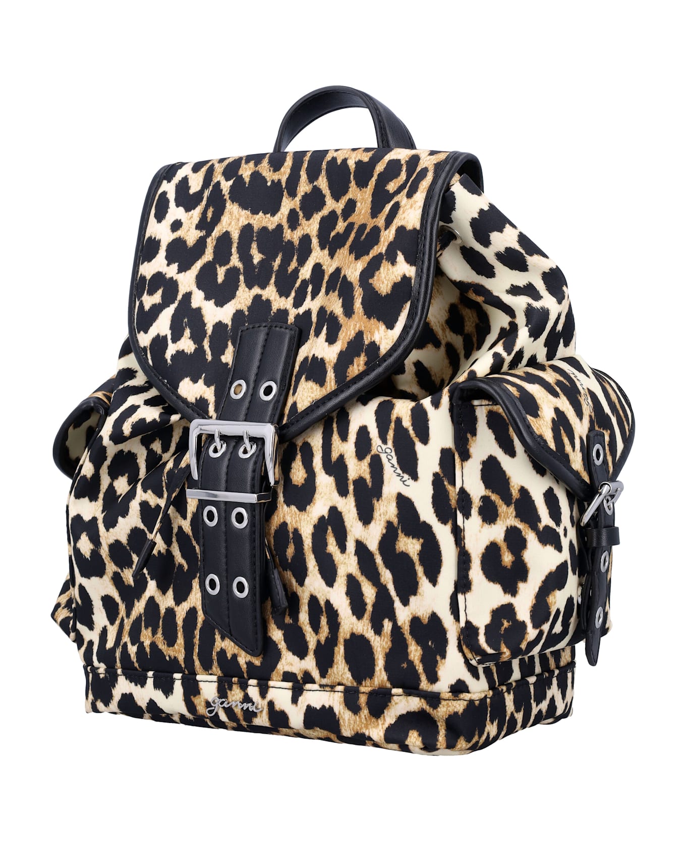 Ganni Small Bucky Nylon Backpack - LEO